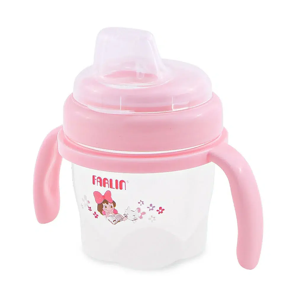 Zubaida's Farlin Spout Training Cup - Pink - AET-010-B - Image 2