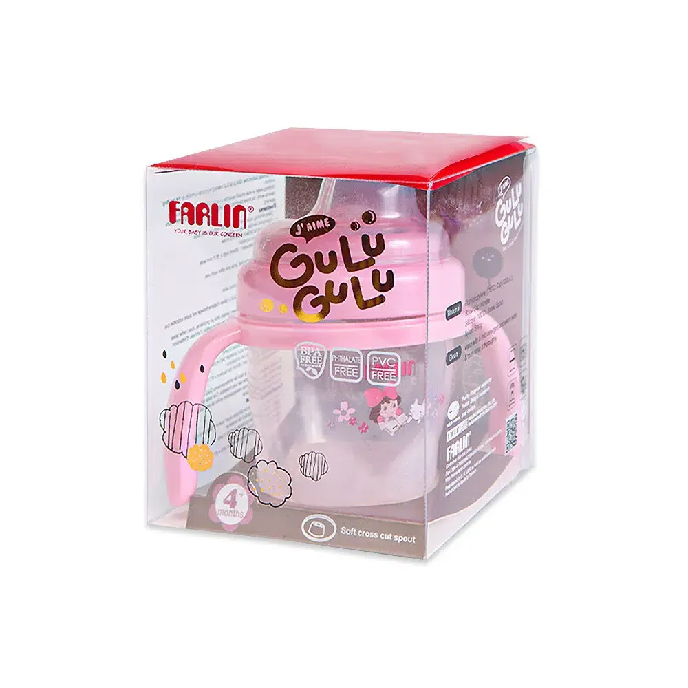 Zubaida's Farlin Spout Training Cup - Pink - AET-010-B - Image 3