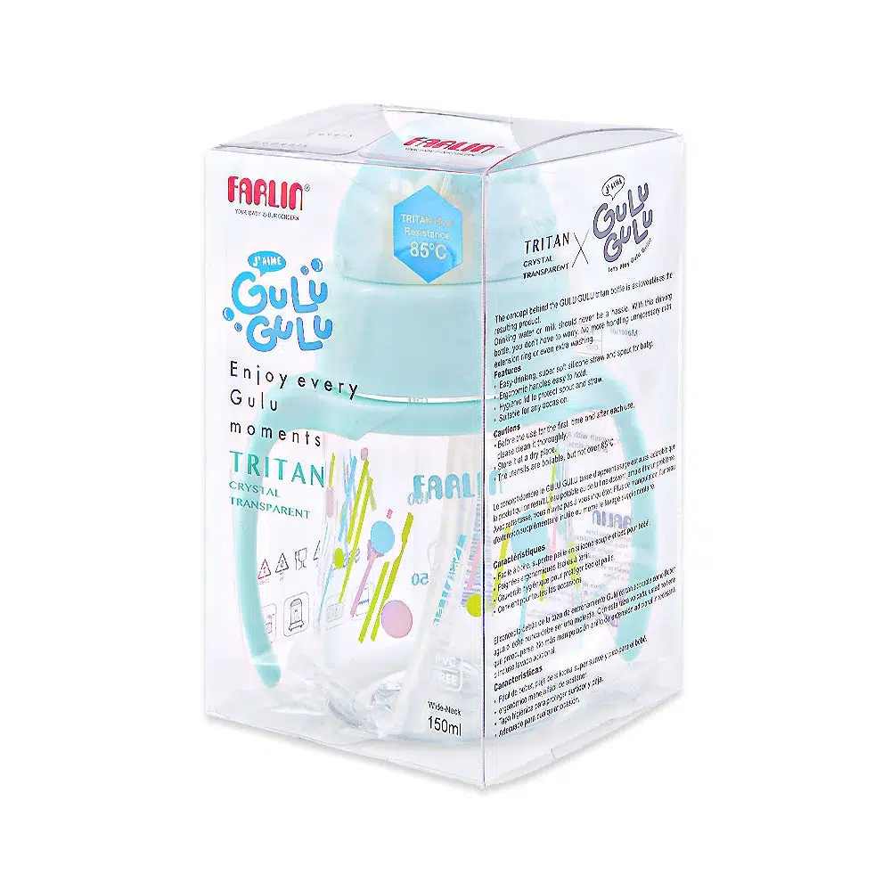 Zubaida's Farlin Straw Drinking Cup - Blue - AG-10019 - Image 3