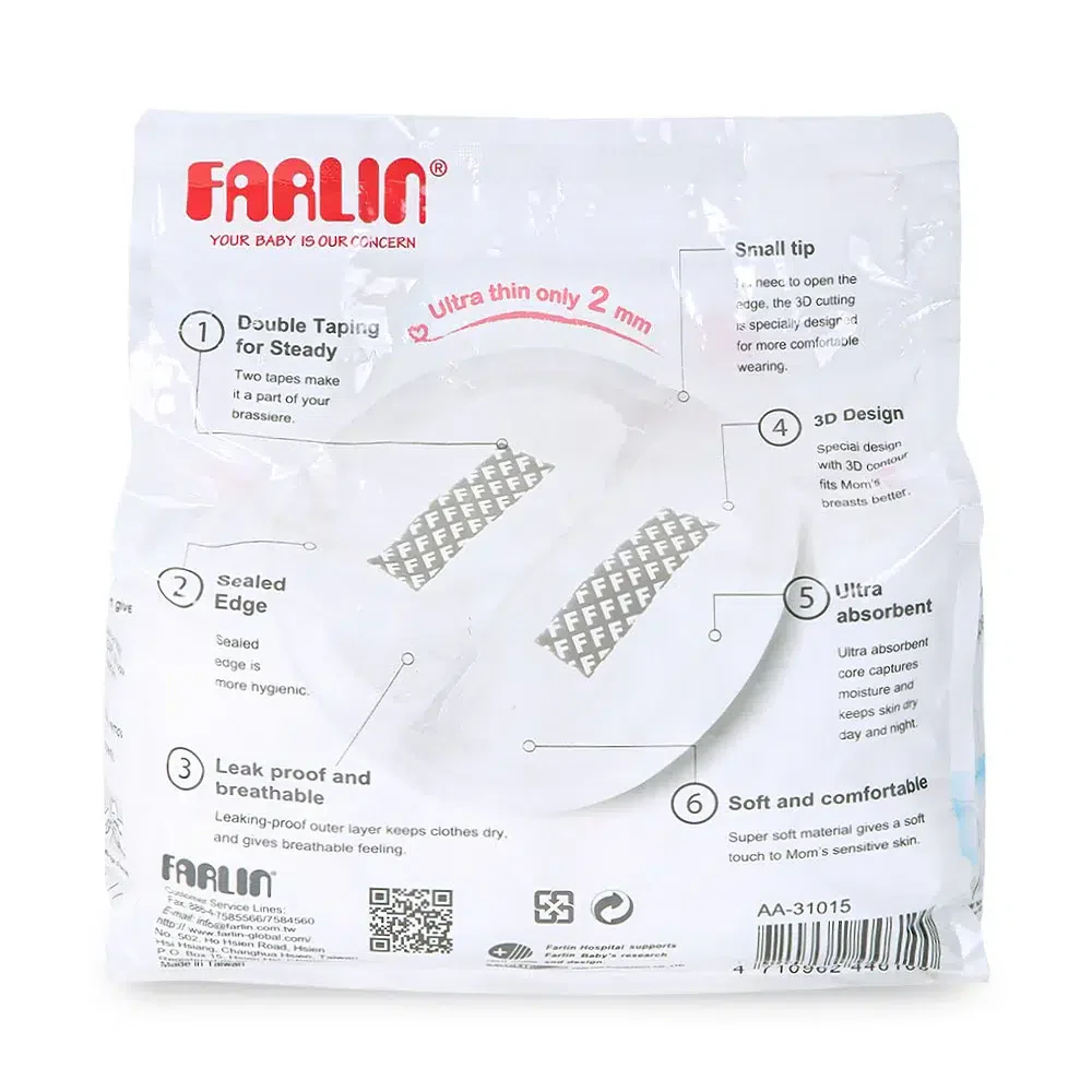 Zubaida's Farlin Ultra Thin Breast Pads Pk-120 - AA-31015 - Image 3