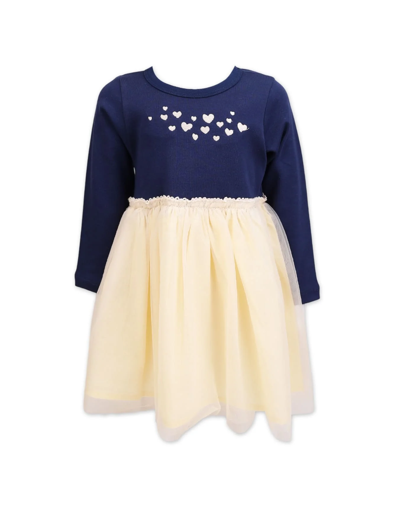 Formal Dress Bambies Hearts Beige at Zubaidas