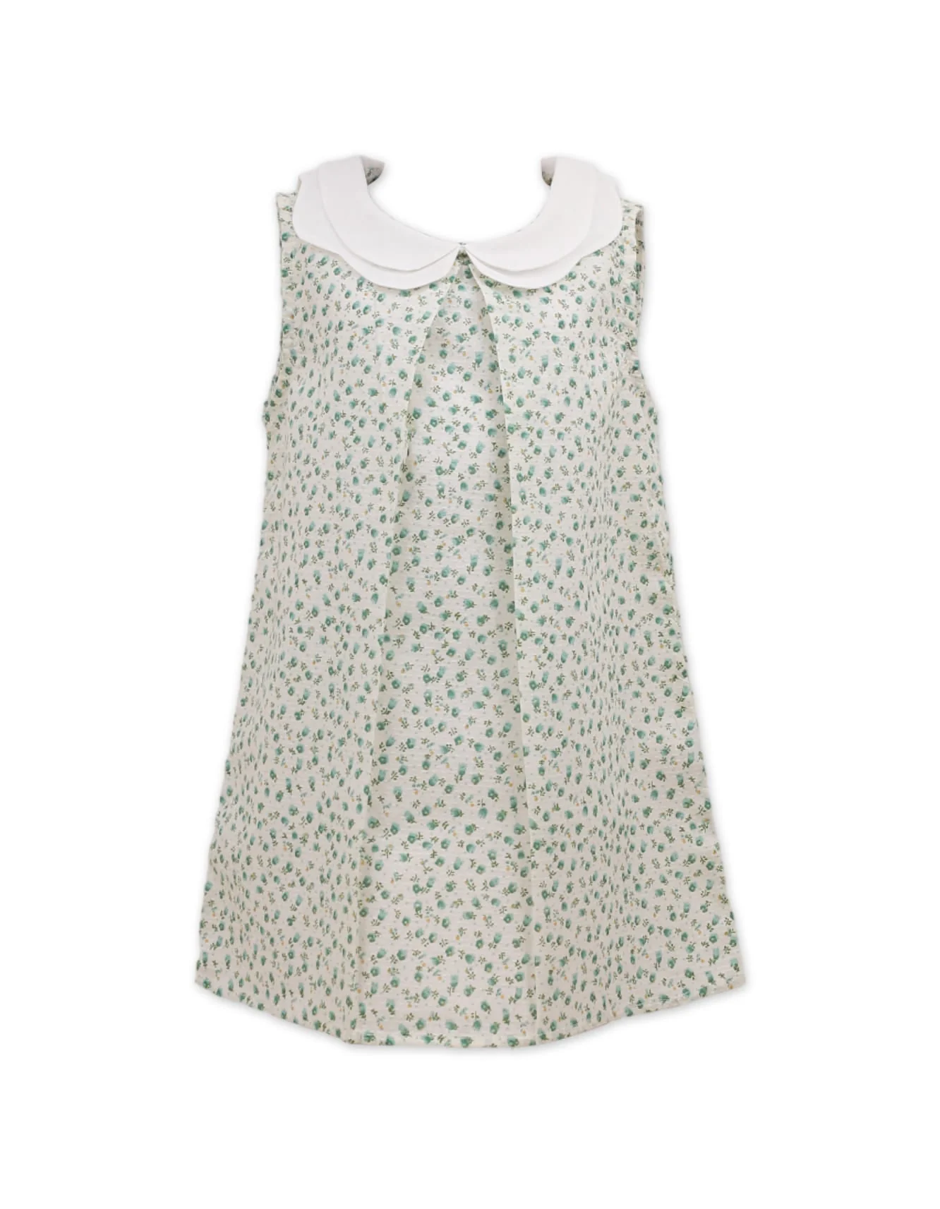 Zubaida's Frock Green with Flowers Theme - Image 2