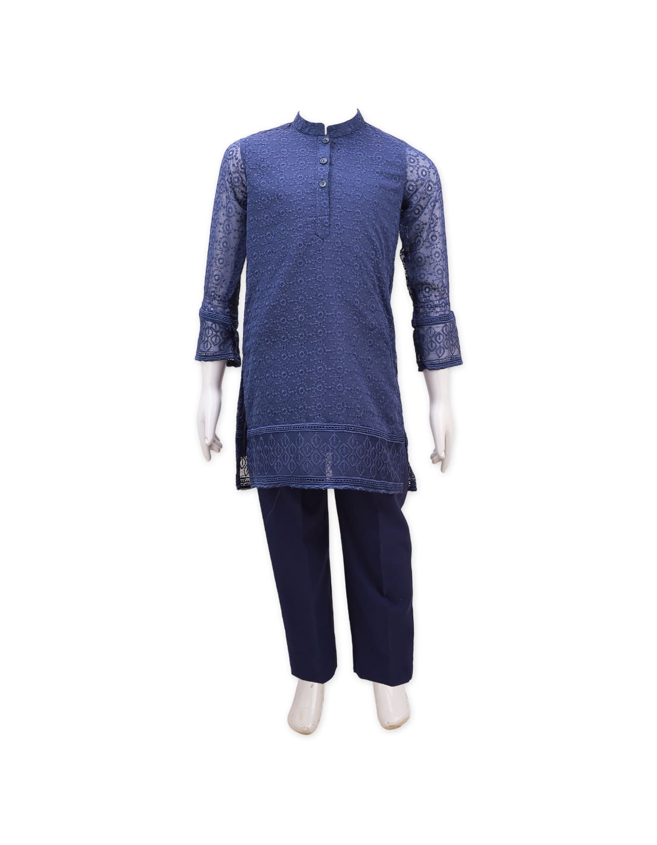 Girls Co Ord Suit Set 2 Pieces Bambies® Royal Blue at Zubaidas Official™ Pakistan