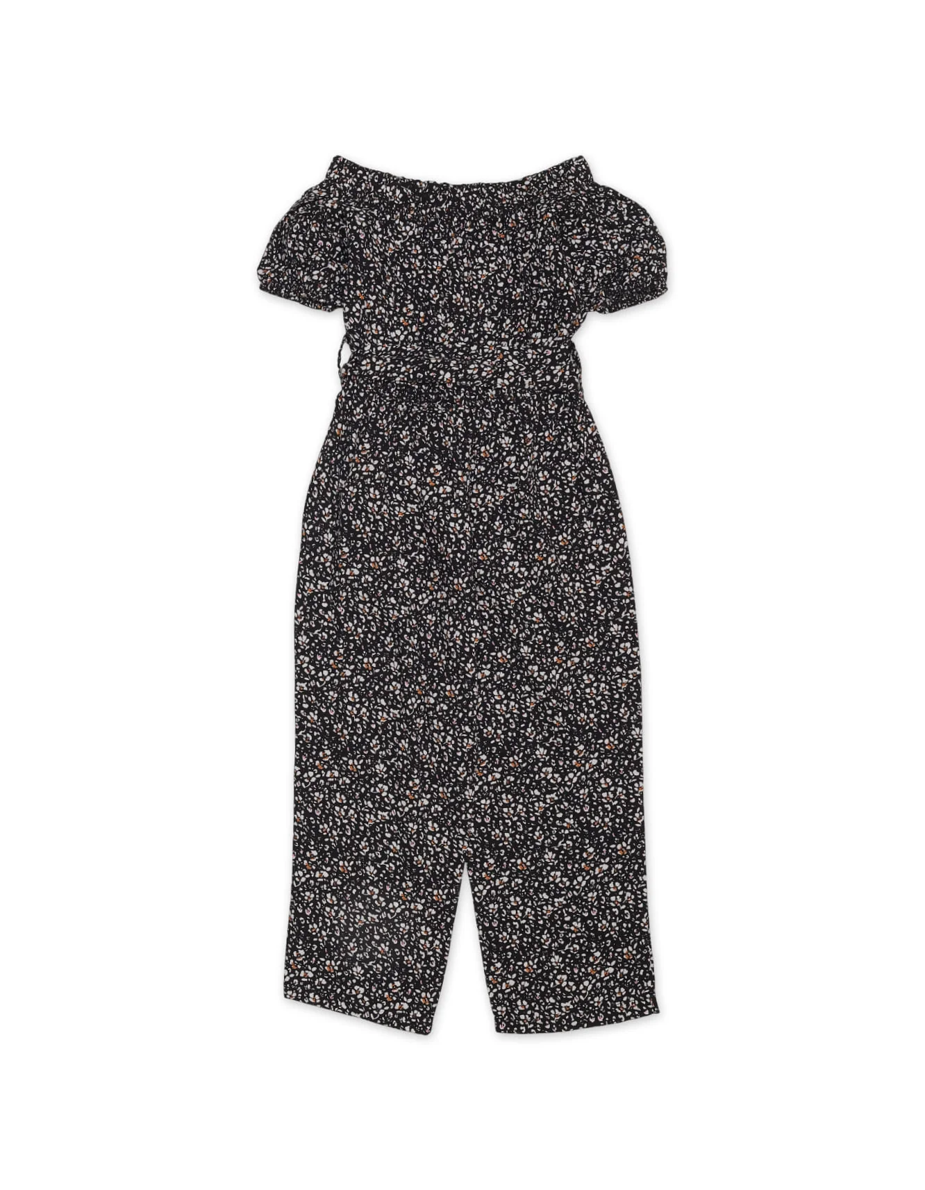 Girls Jumpsuits Bambies® Black Printed Off Shoulder at Zubaidas Official™ Pakistan