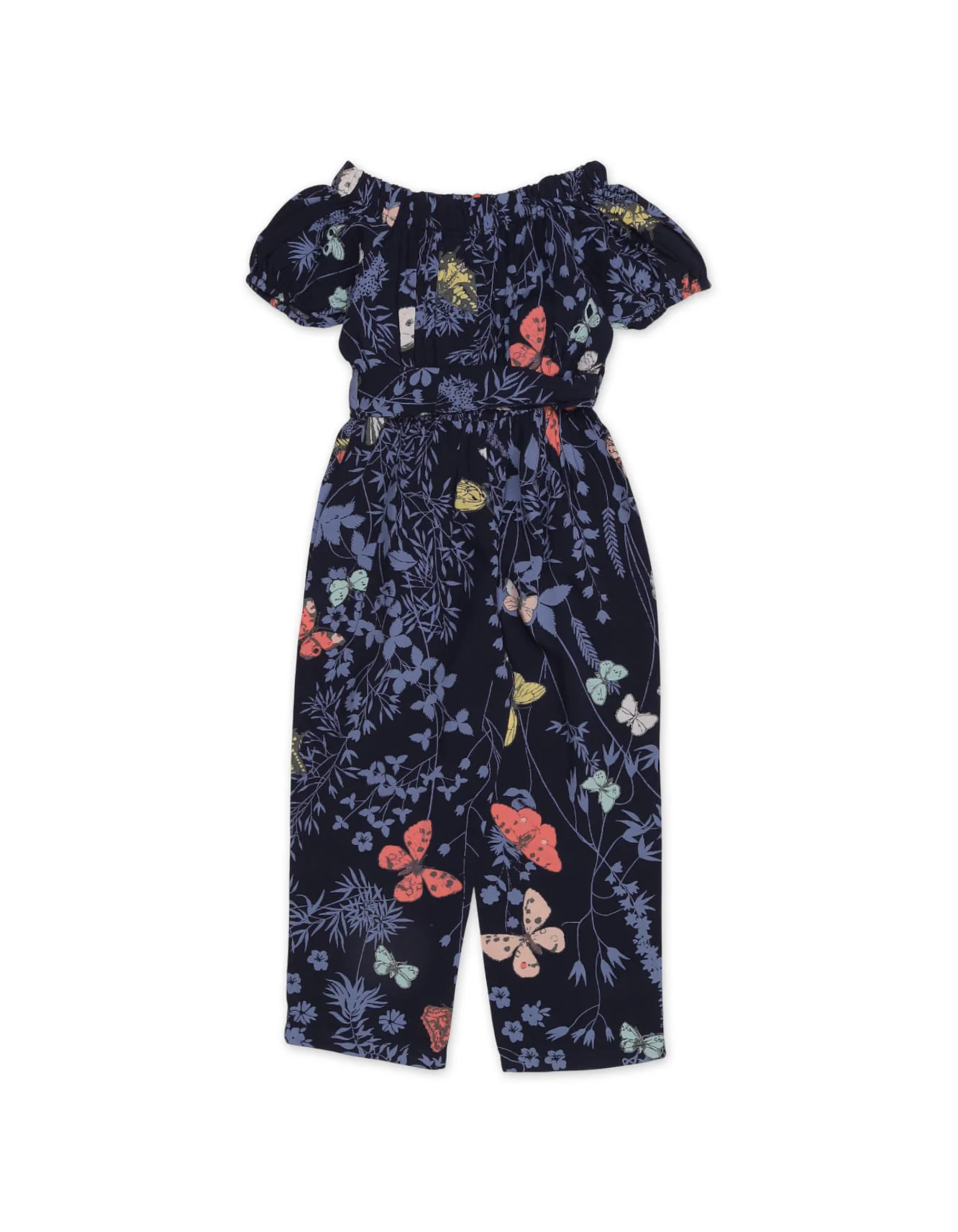 Girls Jumpsuits Bambies® Navy Blue Floral at Zubaidas Official™ Pakistan