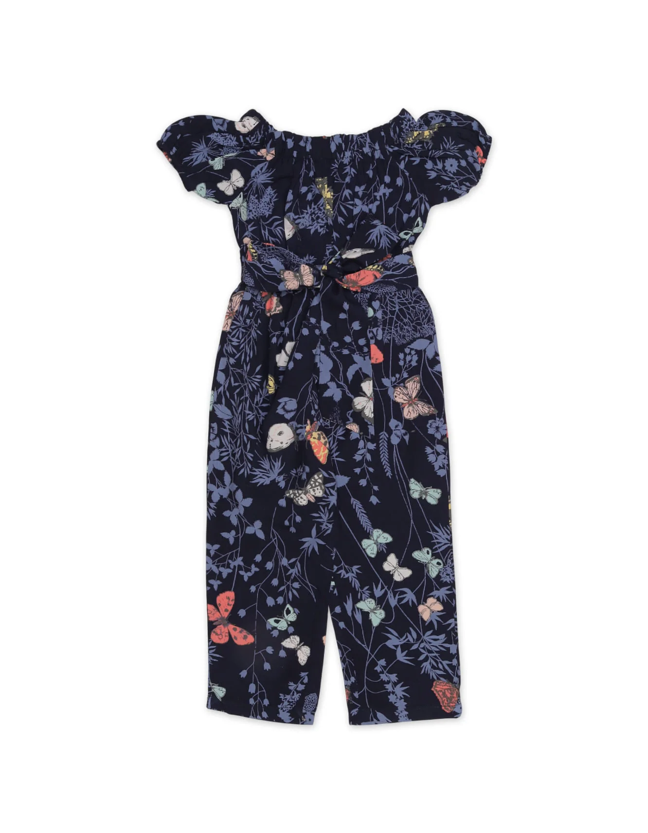 Girls Jumpsuits Bambies® Navy Blue Floral at Zubaidas Official™ Pakistan - Image 2
