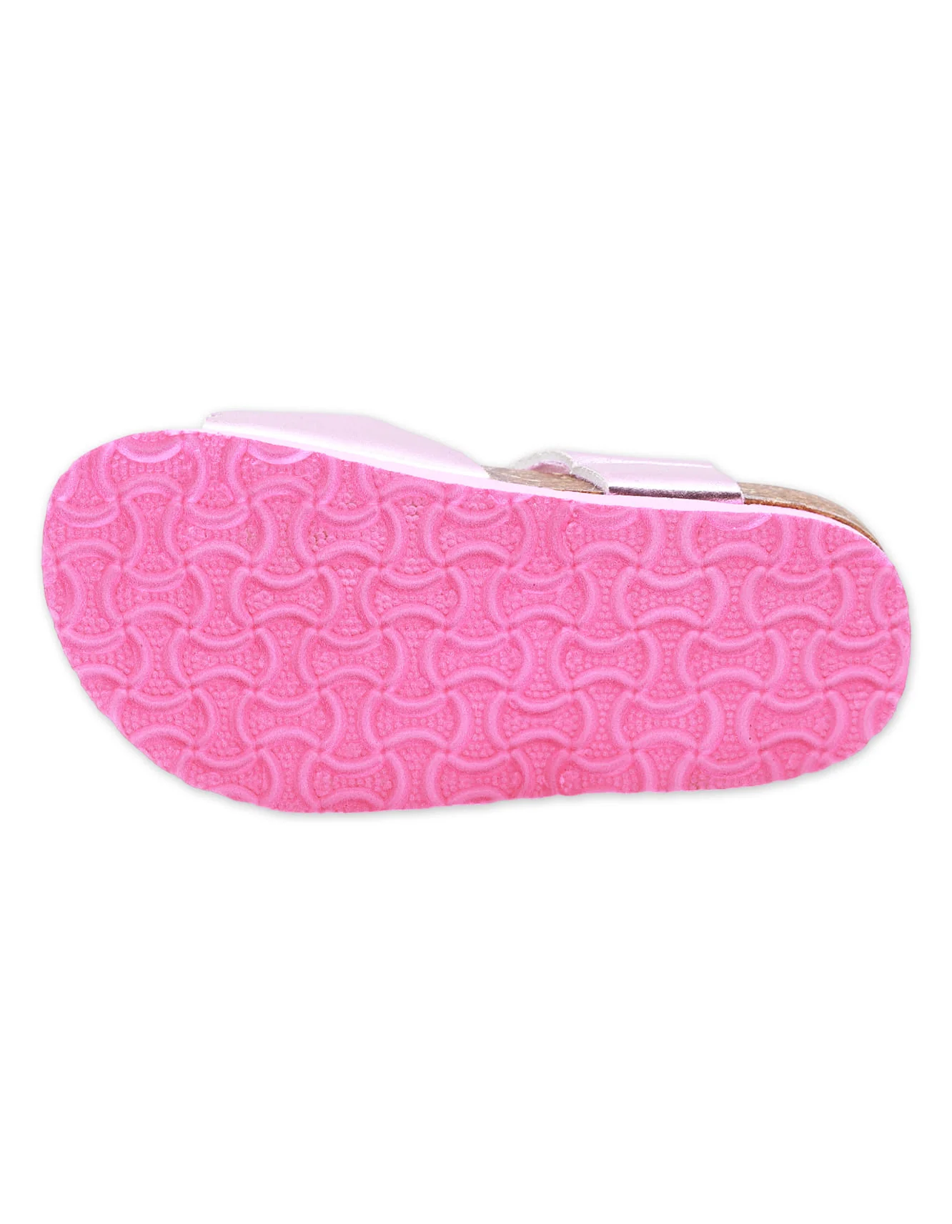 Girls' Grape Appliqué Adjustable Strap Sandals - Image 5