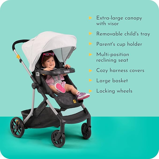 Graco® Century™ Swap On™ Modular Stroller Splash G-6KD00SHC 2164605 at Zubaidas Official™ Pakistan - Image 5