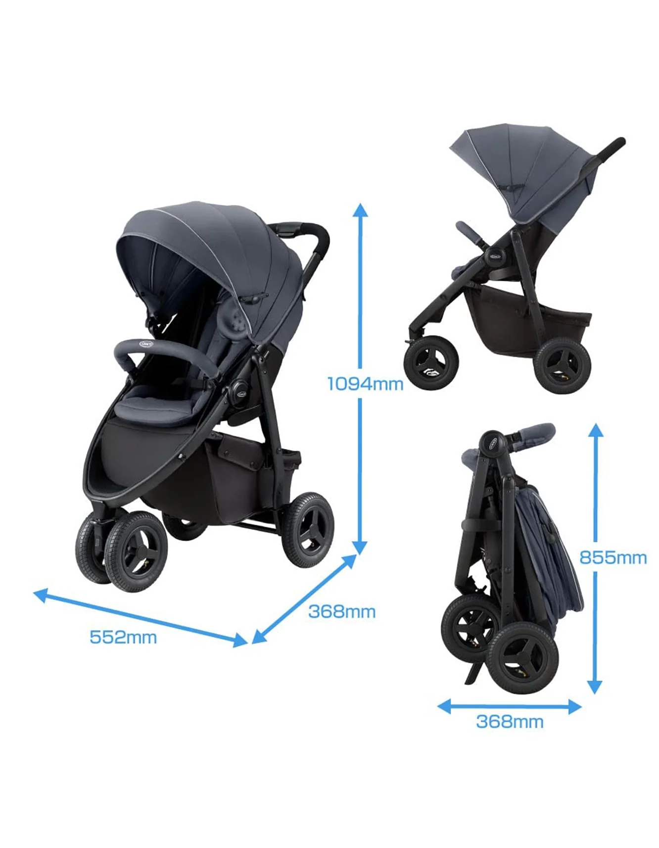 Graco® Citi Trek™ Stroller Leaf Green G-6BJ99LOAJ 2145951 at Zubaidas Official™ Pakistan - Image 7