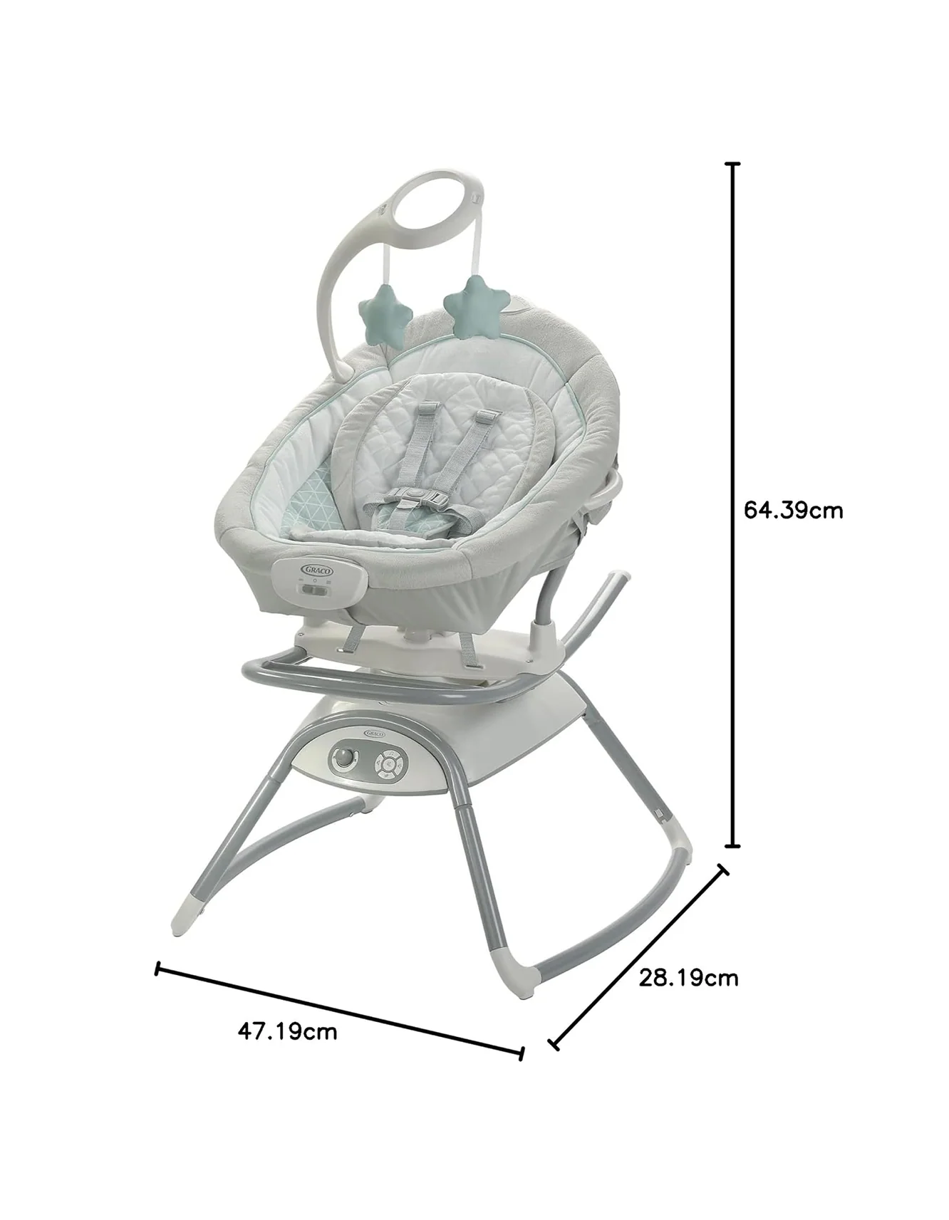 Graco® Duet Glide™ Gliding Swing with Portable Rocker Ashland G-1AR49ASLCA 2166743 at Zubaidas Official™ Pakistan - Image 7