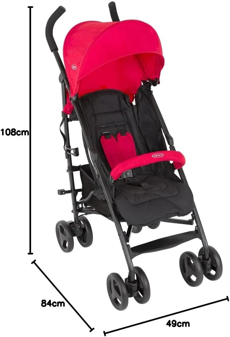 Graco® TraveLite™ Lightweight Stroller Cherry 6BF999CHREU at Zubaidas Official™ Pakistan - Image 5