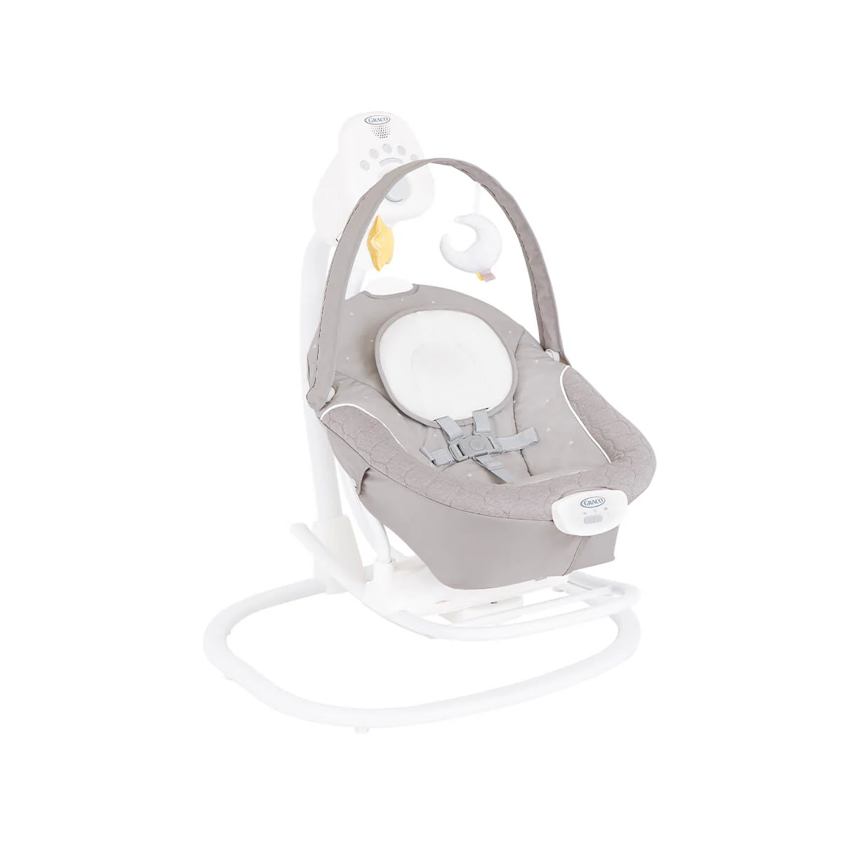 Graco® SoftSway™ Silent 2-in-1 Smart Swing and Rocker Starlight 1AT999STLEU at Zubaidas Official™ Pakistan - Image 2