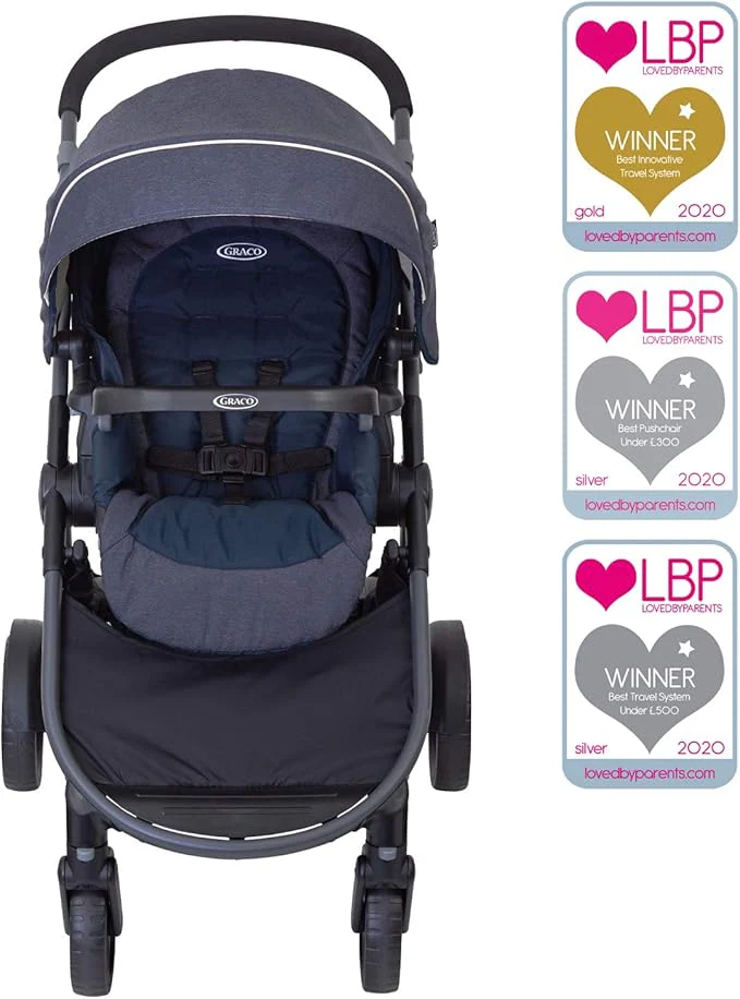 Graco® Time2Grow™ Stroller Denim 6DQ999DNMEU at Zubaidas Official™ Pakistan - Image 2