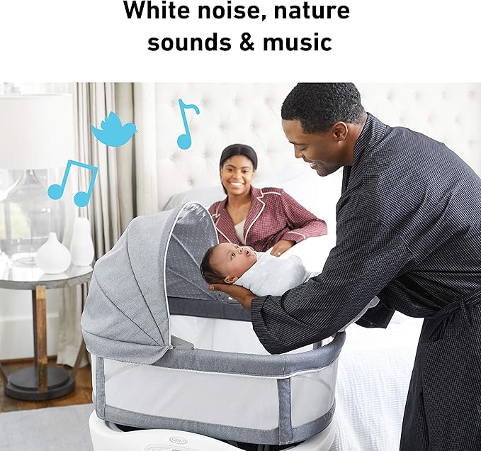 Graco® Sense2Snooze™ Bassinet with Cry Detection Technology Ellison G-9AU10ESN 2110662 at Zubaidas Official™ Pakistan - Image 2