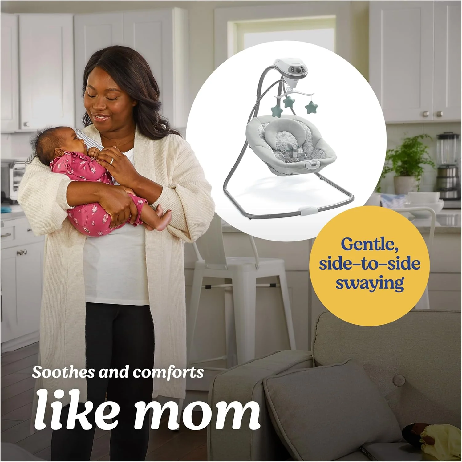 Graco® Simple Sway™ Swing Ivy G-1AB48IVV2 2188631 at Zubaidas Official™ Pakistan - Image 4