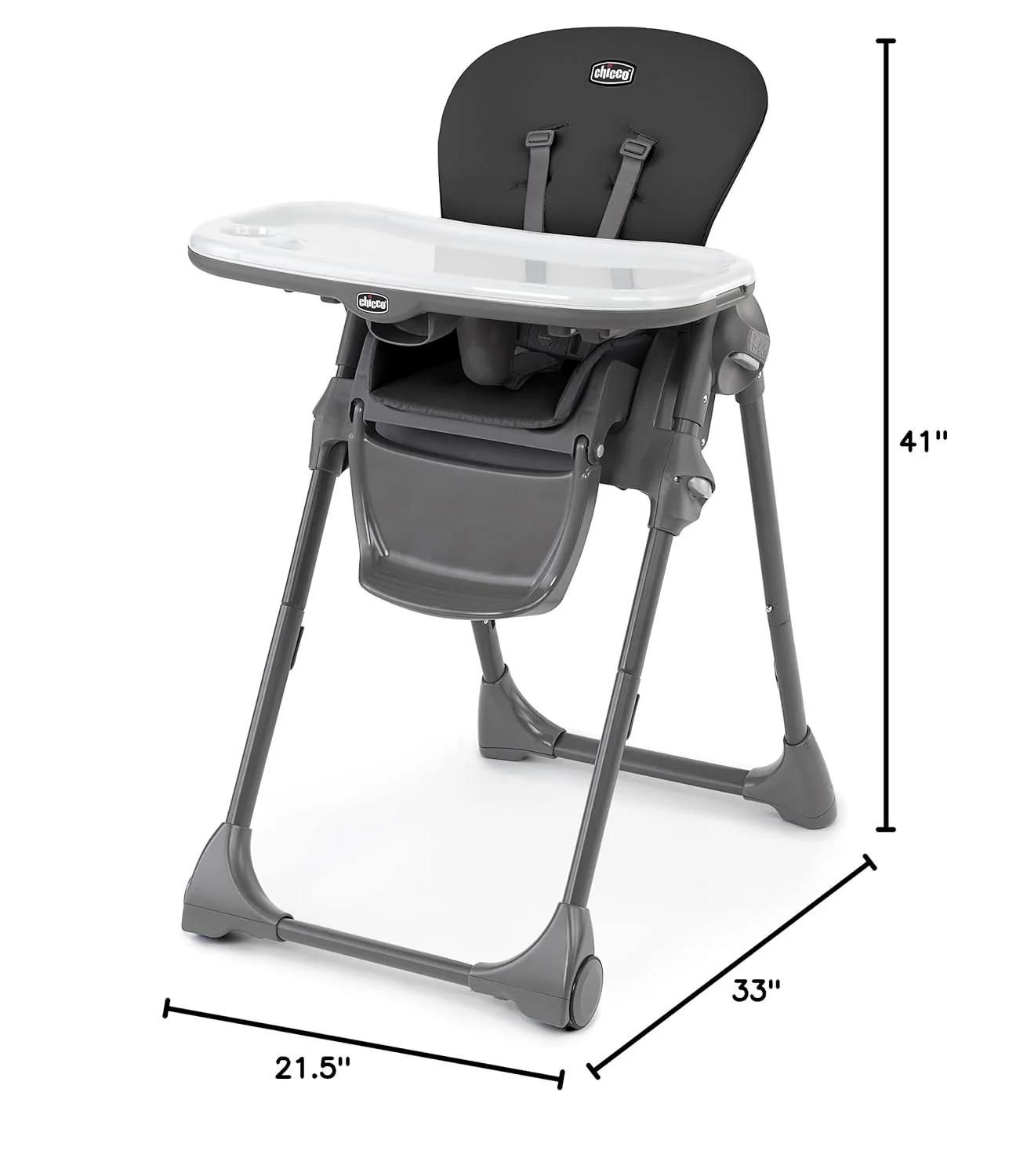Chicco® Polly® High Chair Ava Black 06079756950610 at Zubaidas Official™ Pakistan - Image 7