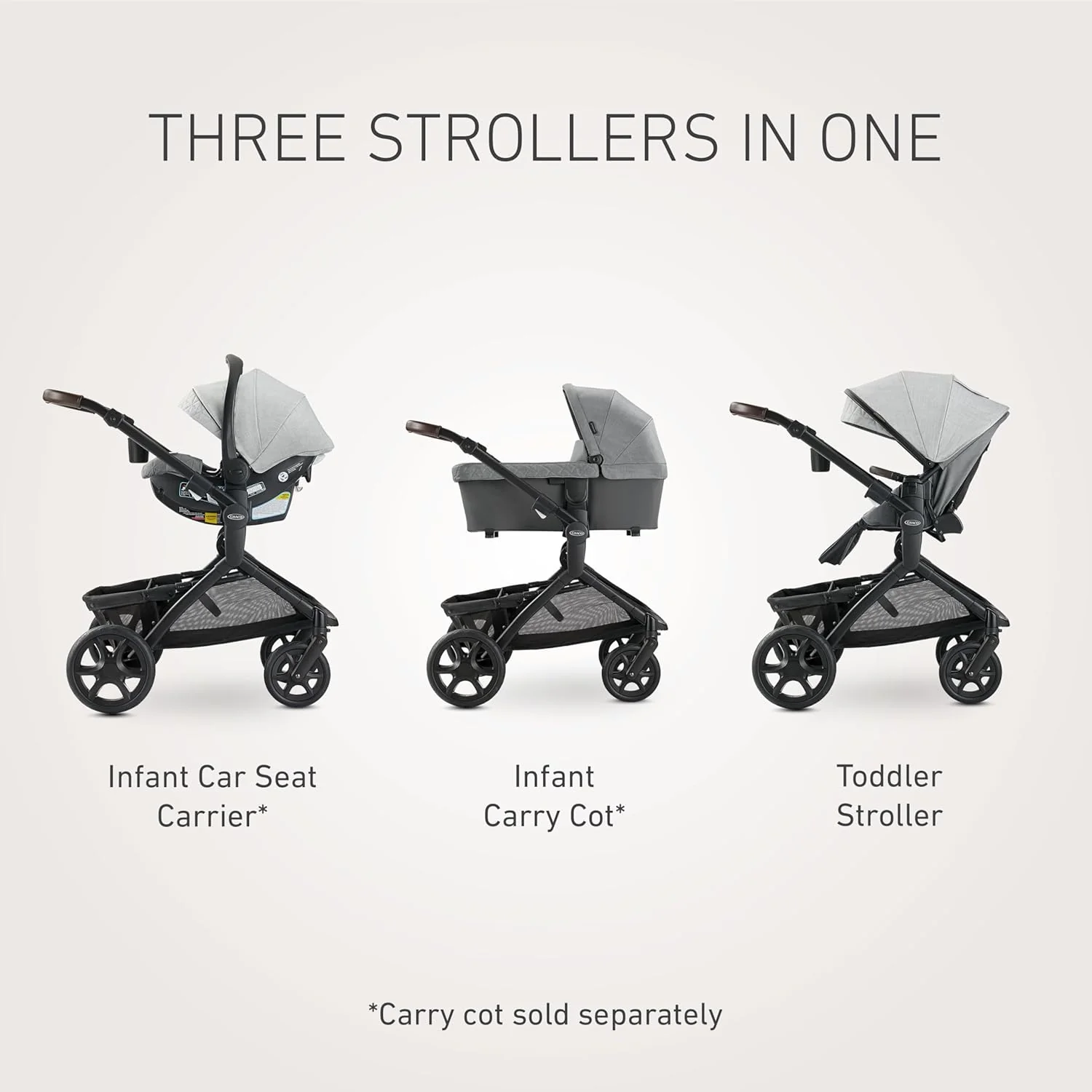 Graco® Premier Modes™ Nest 3-in-1 Travel System Midtown G-7EL600MTW at Zubaidas Official™ Pakistan - Image 4