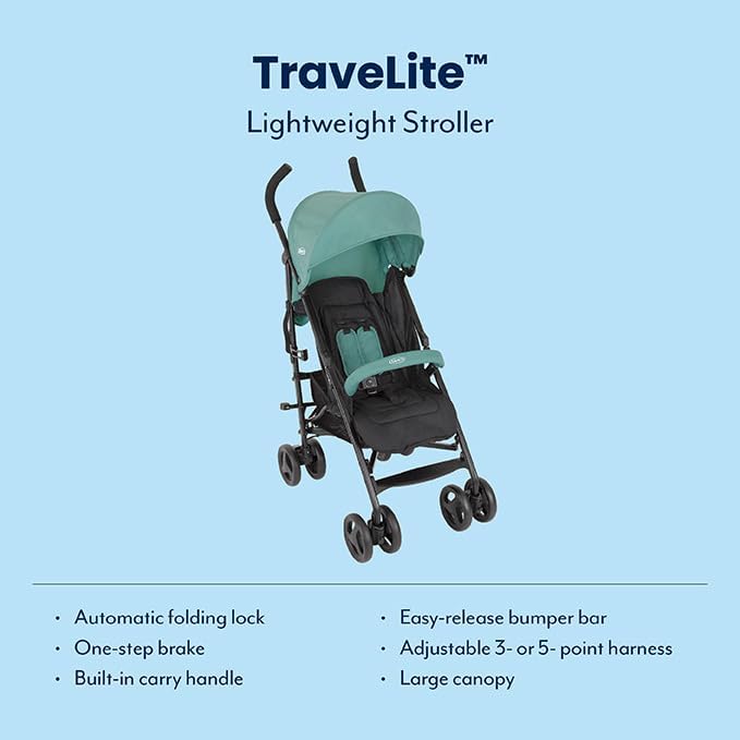 Graco® TraveLite™ Lightweight Stroller Mint 6BF999MNTEU at Zubaidas Official™ Pakistan - Image 6
