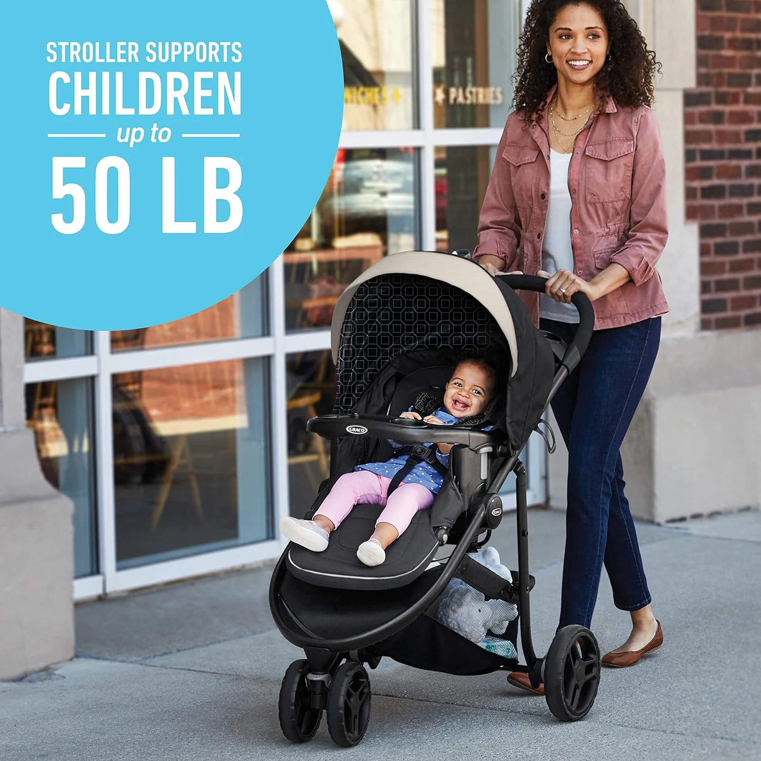 Graco® Modes™ 3 Lite DLX Stroller Pierce 6DH00PCE 2083432 at Zubaidas Official™ Pakistan - Image 5