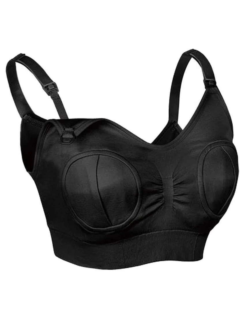 Haakaa Hands Free Pumping and Nursing Bra Black Medium MHK135-B at Zubaidas Official™ Pakistan