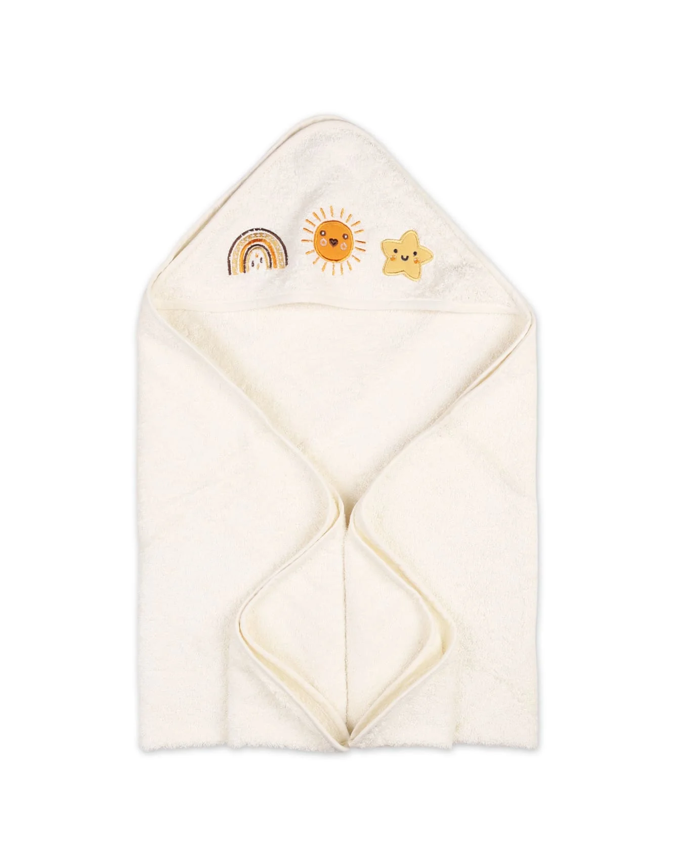 Baby Bath Towel Hooded Bambies® Off White Large at Zubaidas Official™ Pakistan