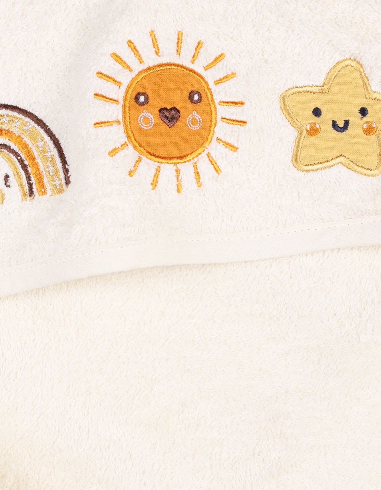 Baby Bath Towel Hooded Bambies® Off White Large at Zubaidas Official™ Pakistan - Image 3