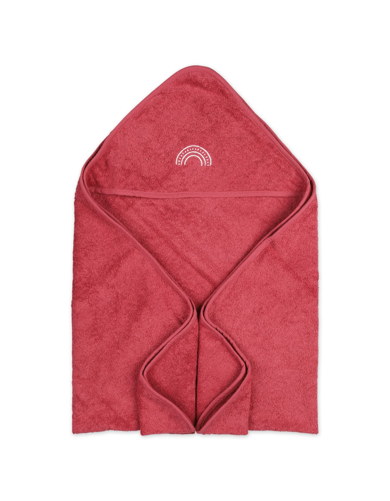 Baby Bath Towel Hooded Bambies® Maroon Large at Zubaidas Official™ Pakistan