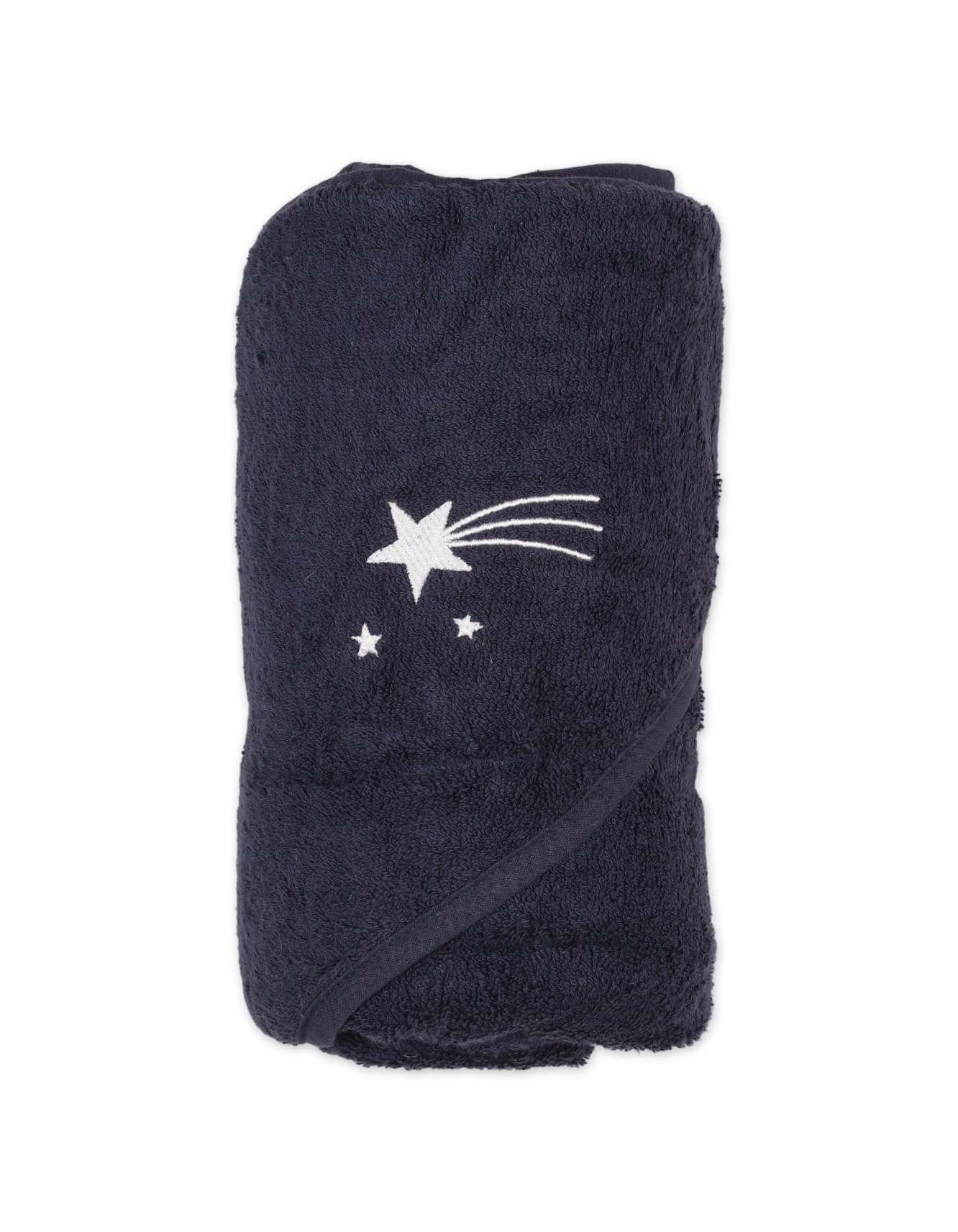 Baby Bath Towel Hooded Bambies® Navy Blue Small at Zubaidas Official™ Pakistan - Image 2