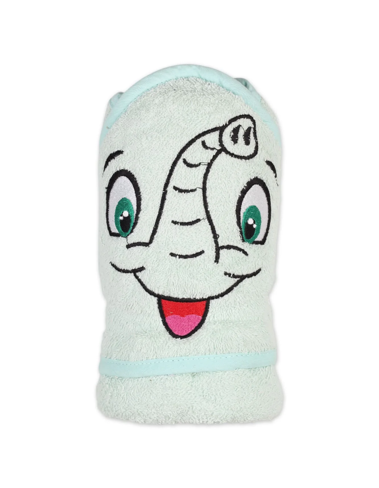 Baby Bath Towel Hooded Bambies® Light Green Small at Zubaidas Official™ Pakistan - Image 2