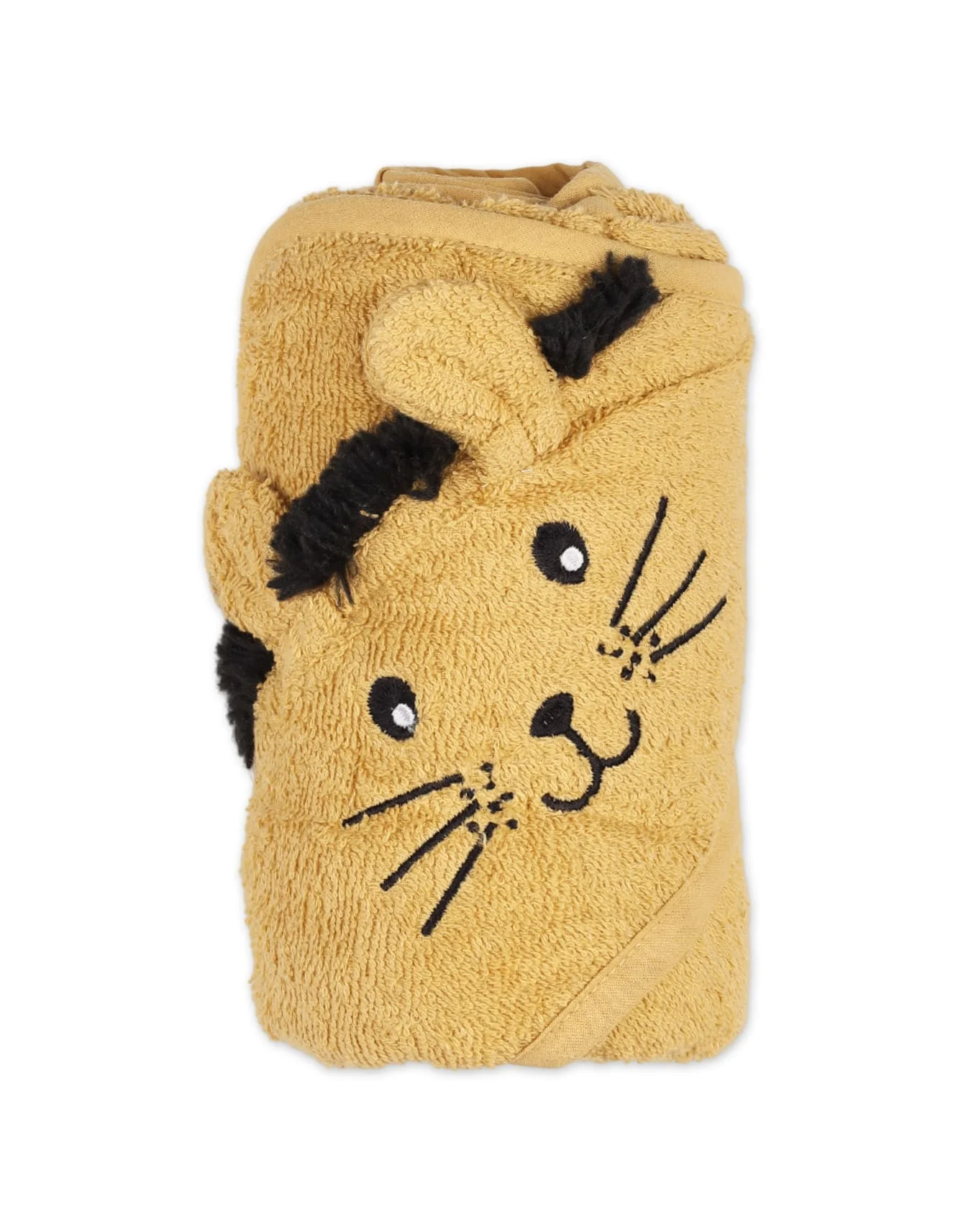 Baby Bath Towel Hooded Bambies® Mustard Small at Zubaidas Official™ Pakistan - Image 2