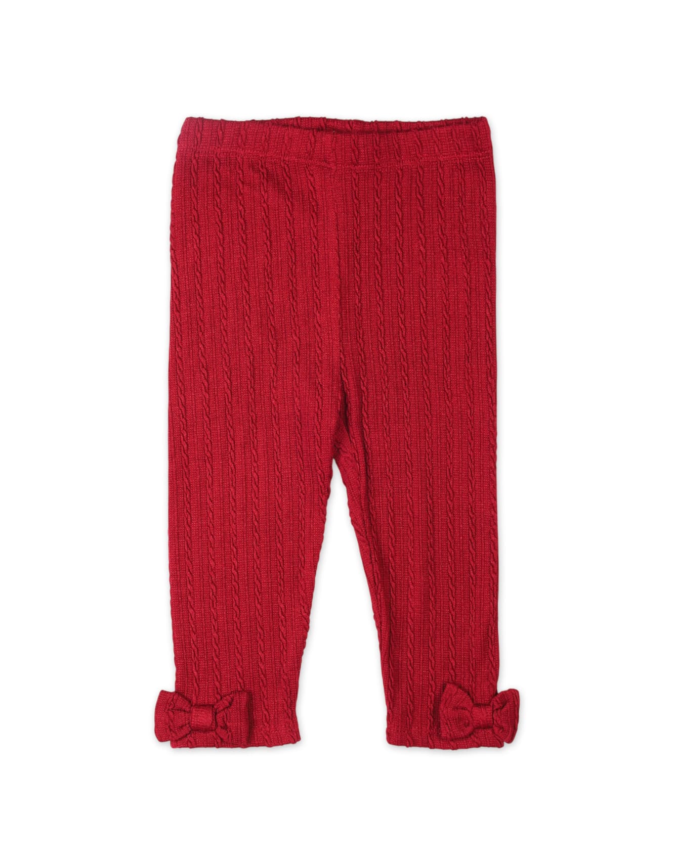 Infant and Toddler Girls 3 Pieces Winter Dress Sets Bambies Maroon at Zubaidas - Image 4