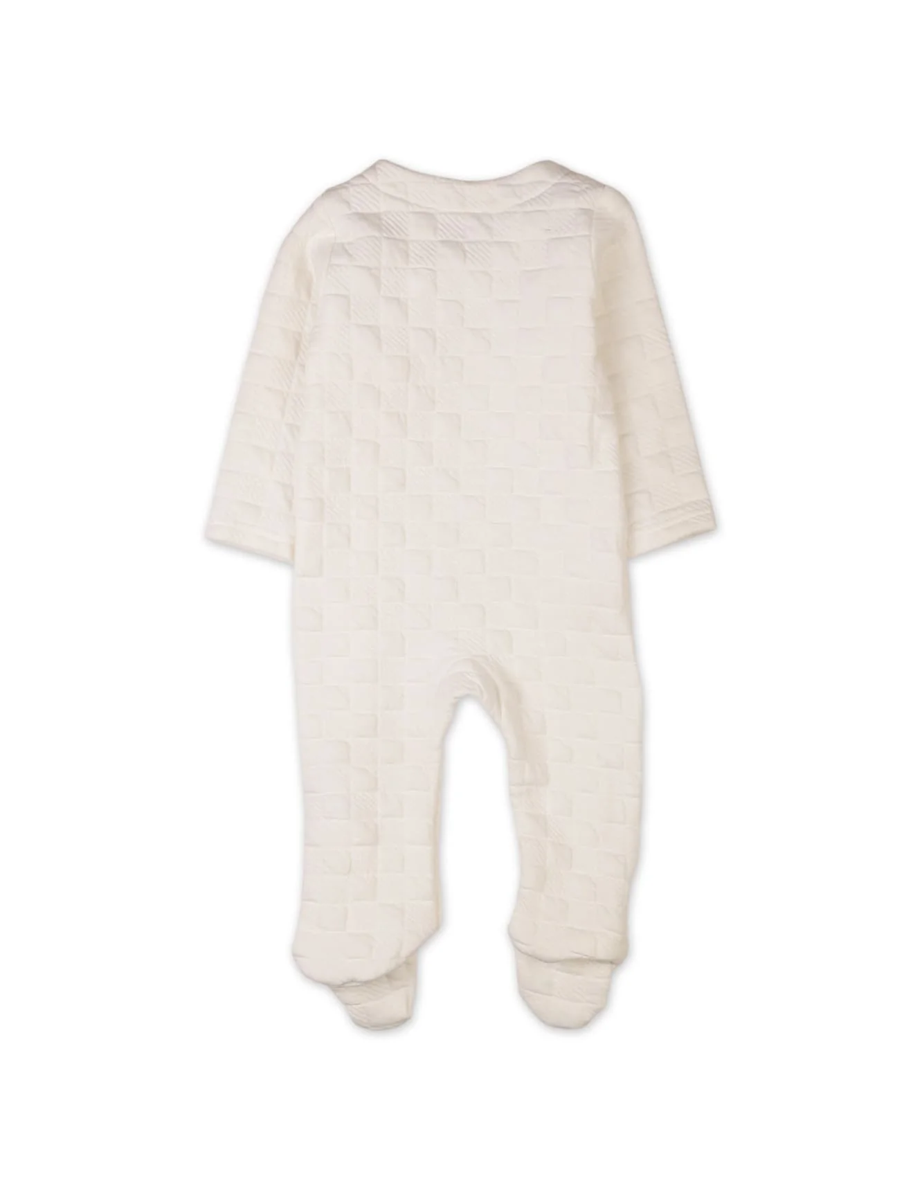 Infant Baby Footed Rompers Bambies Quilted Off White at Zubaidas - Image 3
