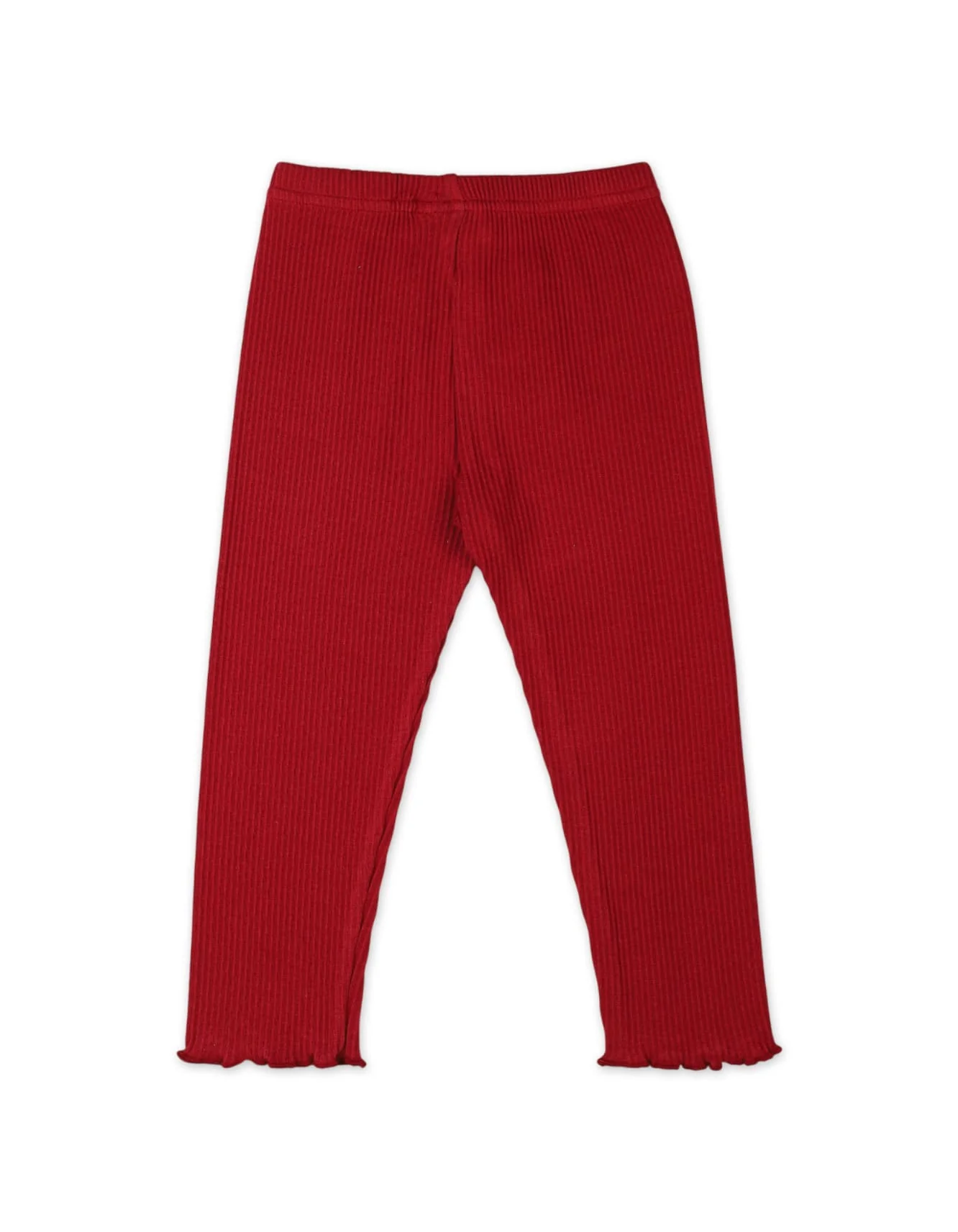 Infant Baby Girls and Girls Ribbed Bottom Wears Bambies Bow Red at Zubaidas - Image 3