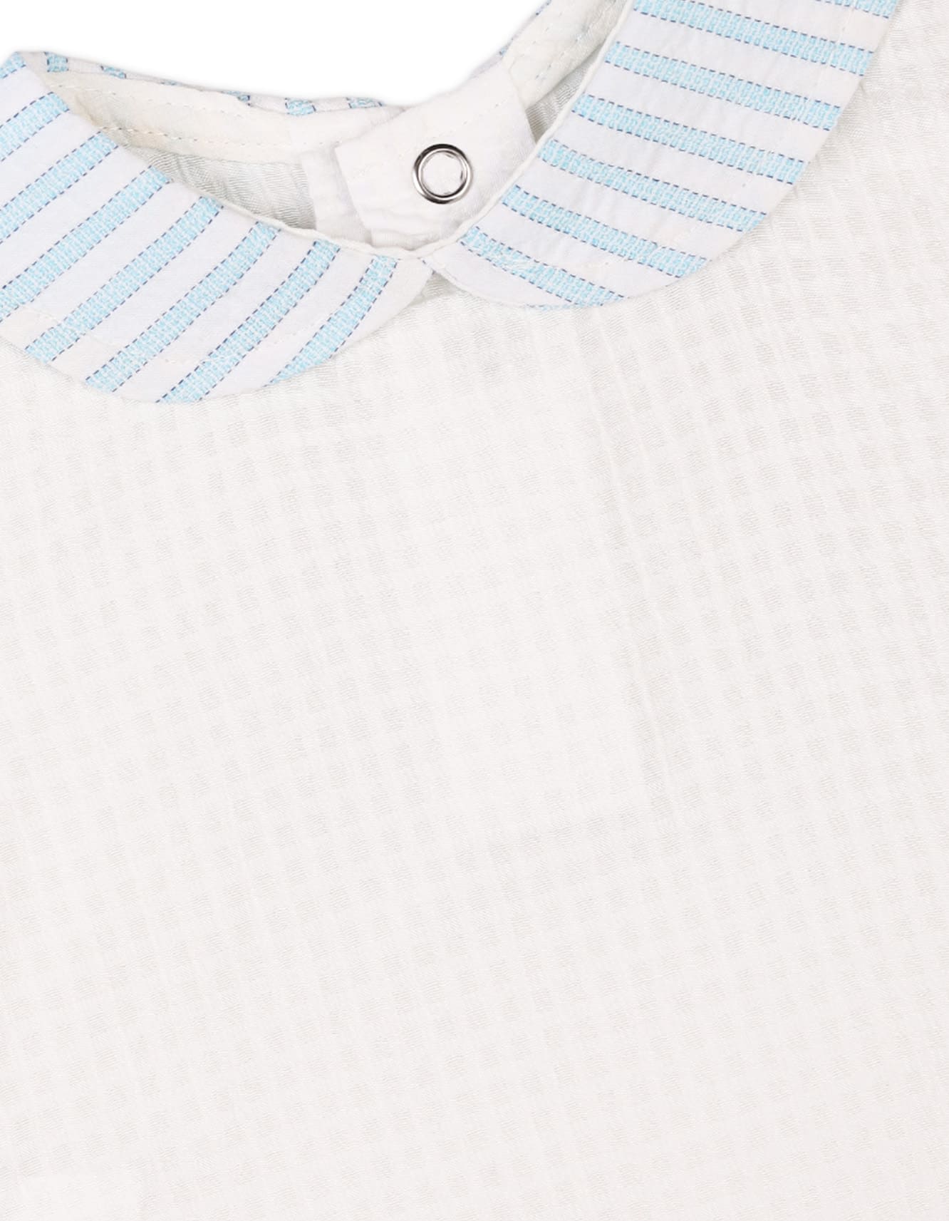 Infant Boys Summer Bodysuit Blue Premium Turkish Collection at Zubaidas - Image 3