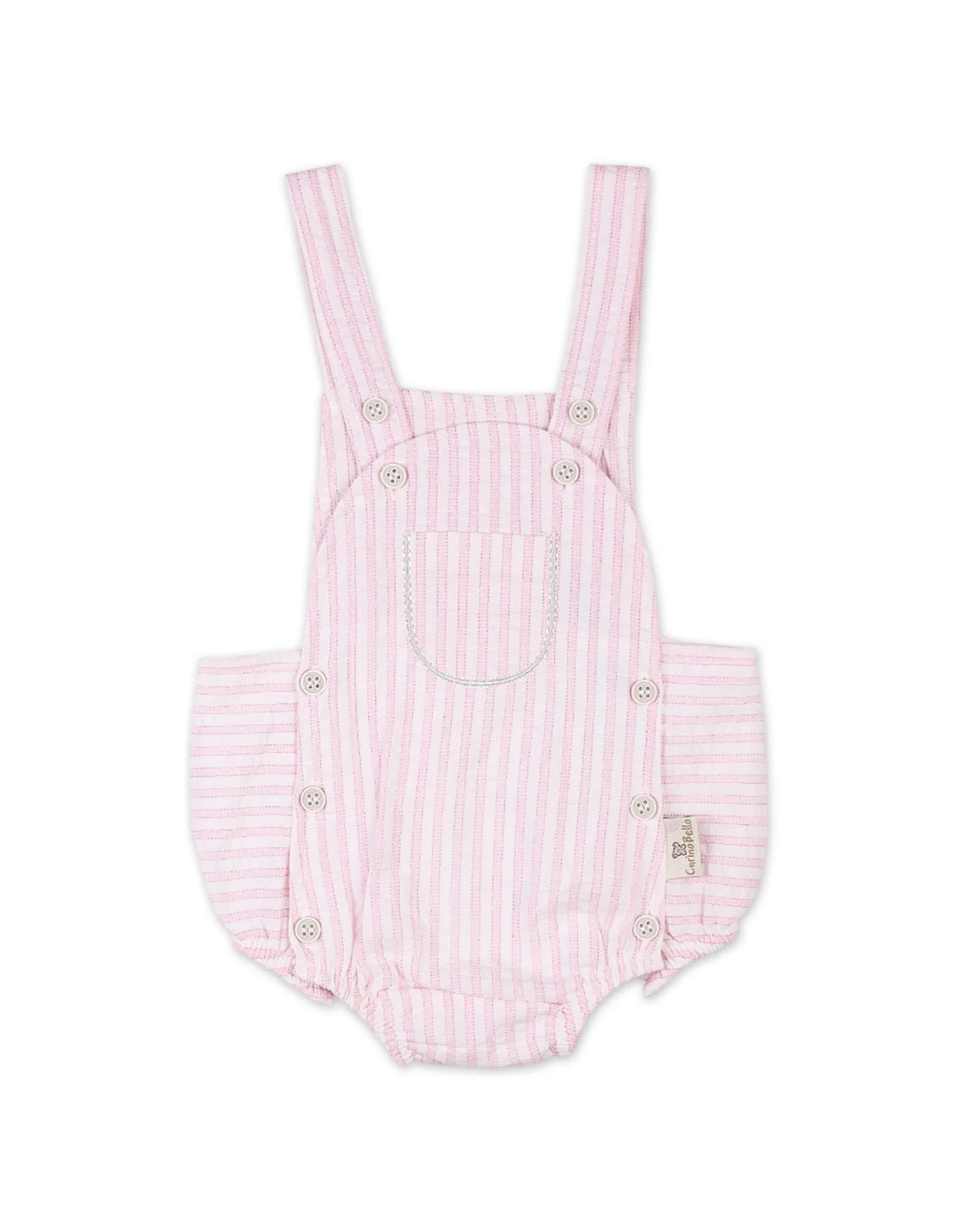 Infant Girls Summer Bodysuit Pink Premium Turkish Collection at Zubaidas - Image 4