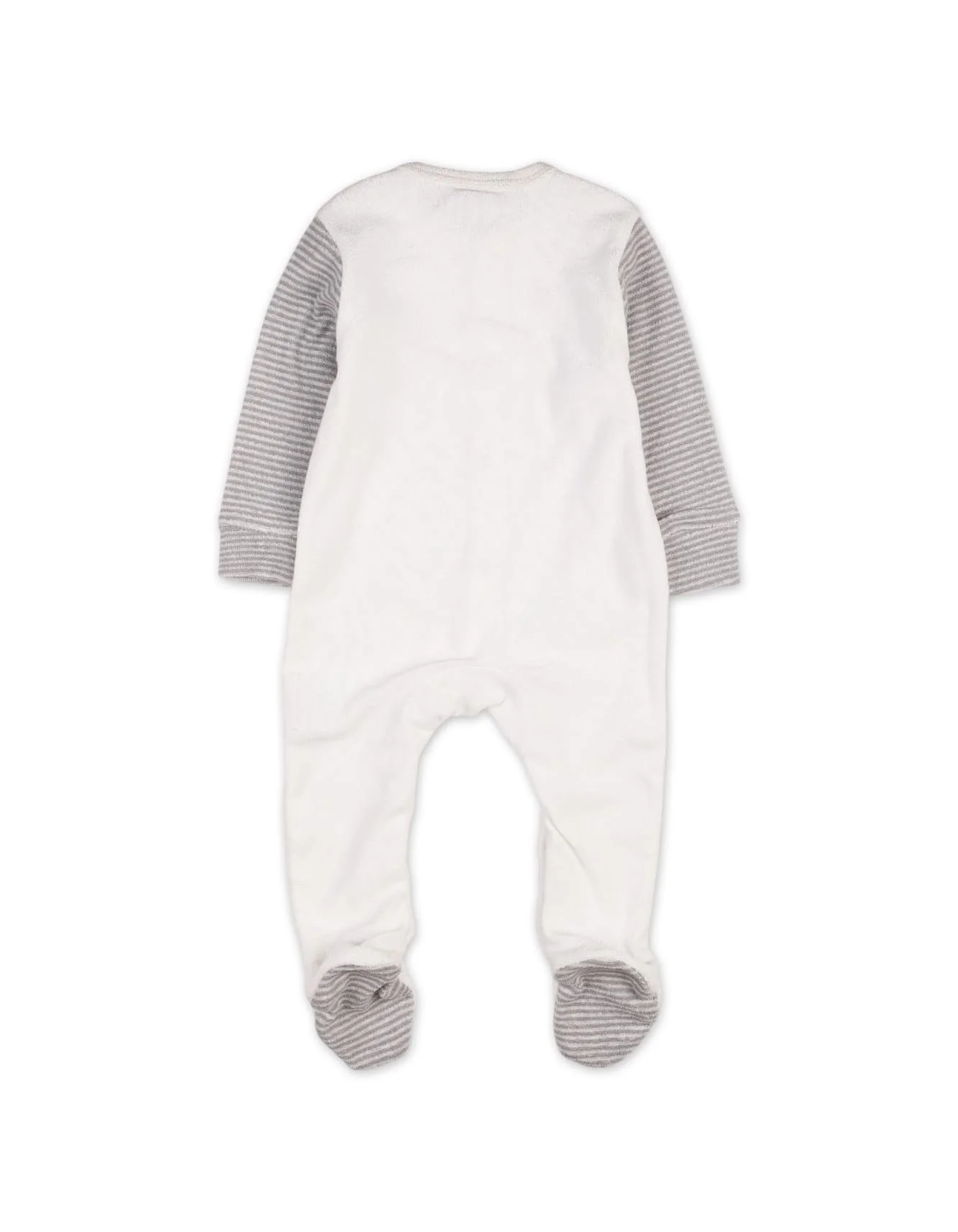 Infants Baby Boys Winter Romper Bambies Grey at Zubaidas - Image 3
