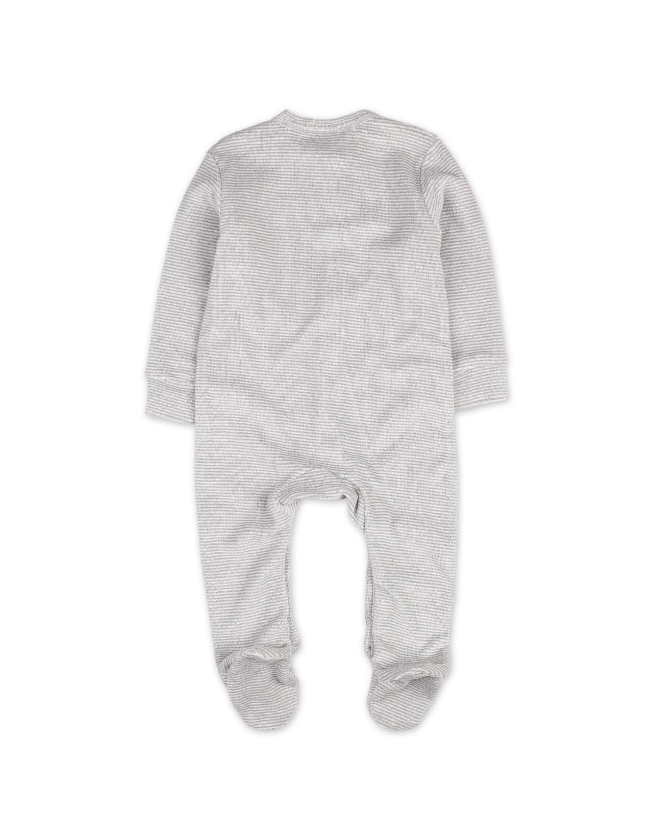 Infants Baby Winter Romper Bambies Striped Grey at Zubaidas - Image 3