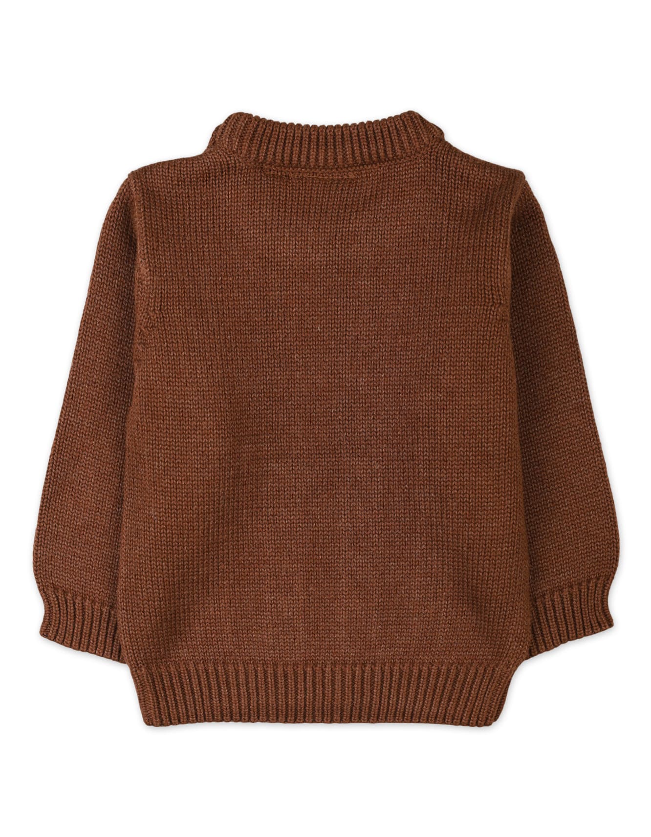 Infants Baby Winter Sweaters Bambies Cable Knit Brown at Zubaidas - Image 3