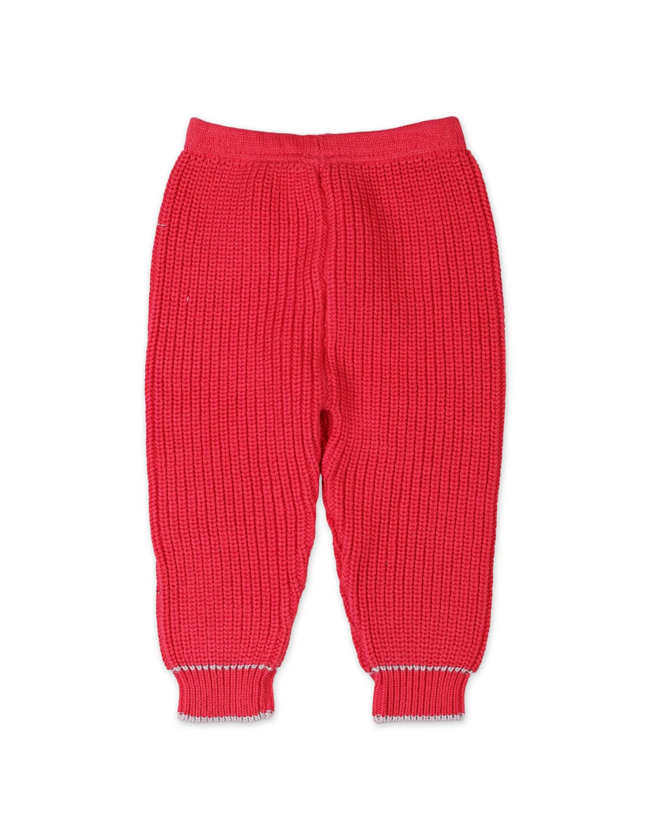 Infants Knitted Winter Suit Set Bambies Dark Pink at Zubaidas - Image 4