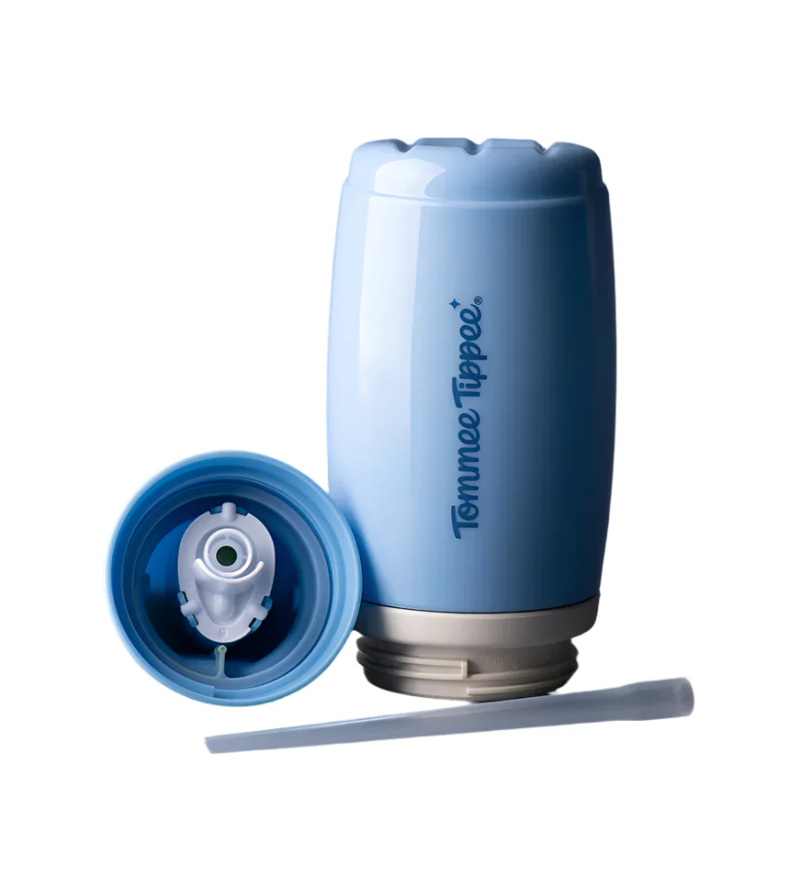Insulated Sporty Spout and Straw Cup Tommee Tippee 12M+ 266ml Blue 448013 at Zubaidas - Image 5