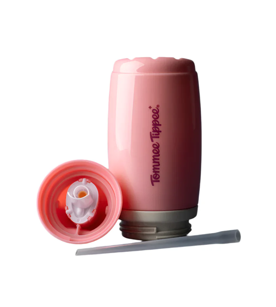 Insulated Sporty Spout and Straw Cup Tommee Tippee 12M+ 266ml Pink 448017 at Zubaidas - Image 4