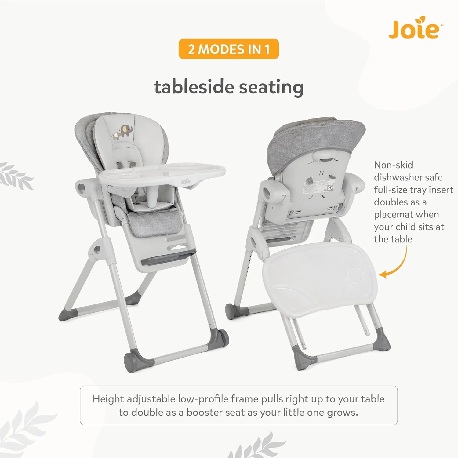 Joie™ Mimzy™ High Chair Recline Elephant Duo H1013DAELD000 at Zubaidas Official™ Pakistan - Image 4