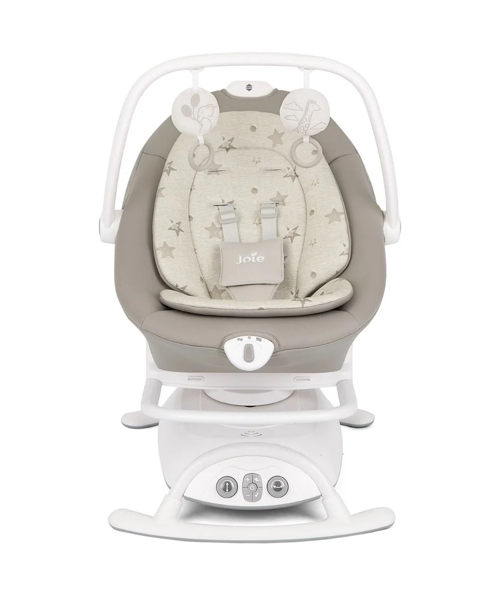 Joie Sansa 2-IN-1 Multi-Motion Baby Swing and Rocker Cosmo Tan W1604BCCST000 at Zubaidas - Image 2