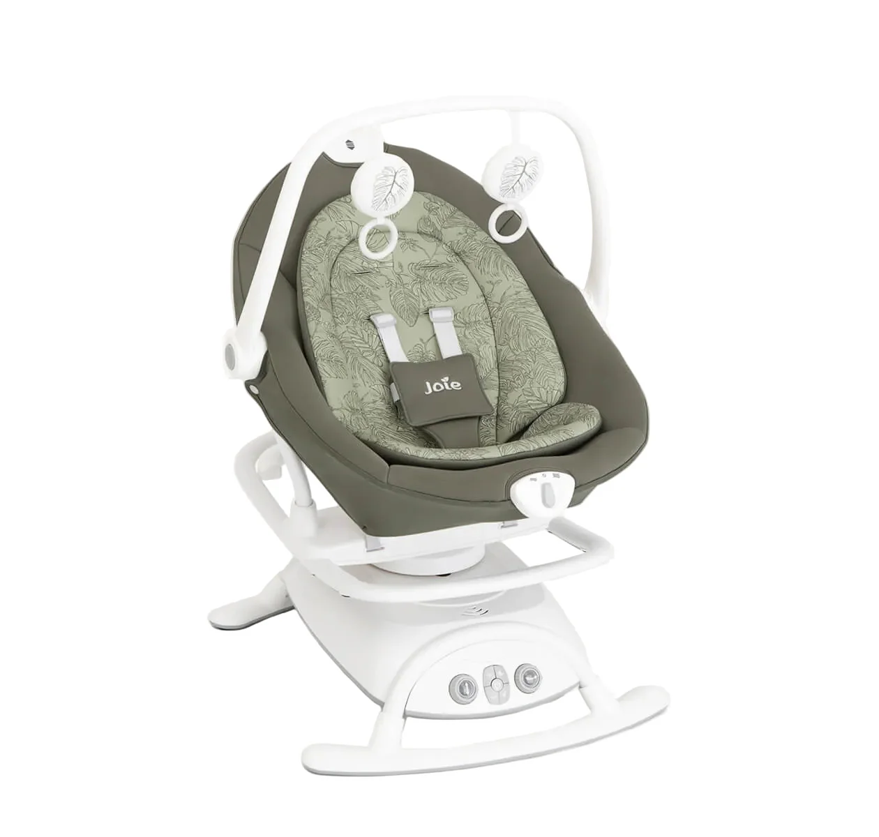 Joie Sansa 2-IN-1 Multi-Motion Baby Swing and Rocker Palms W1604BCPLM00 at Zubaidas