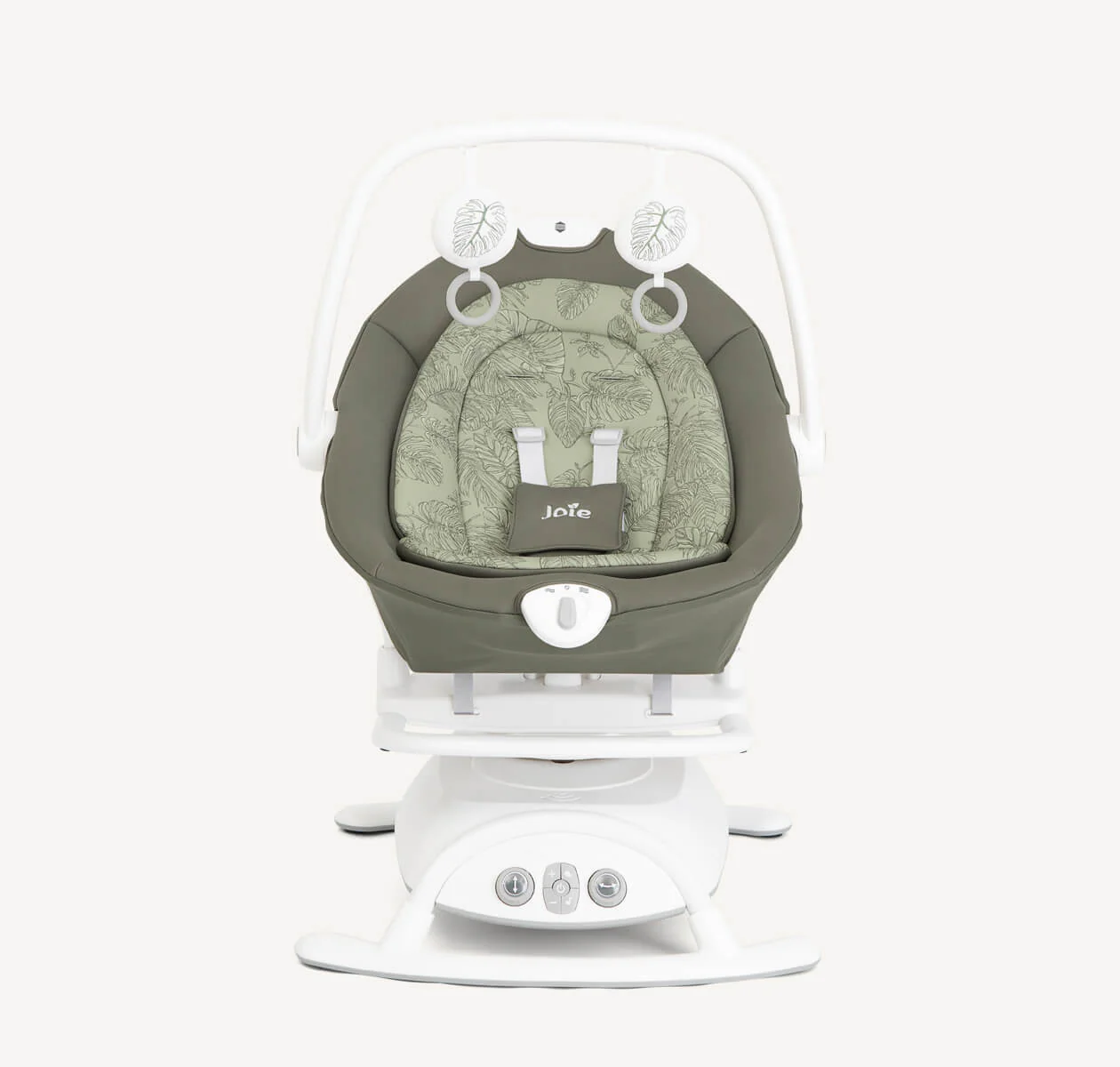 Joie Sansa 2-IN-1 Multi-Motion Baby Swing and Rocker Palms W1604BCPLM00 at Zubaidas - Image 3