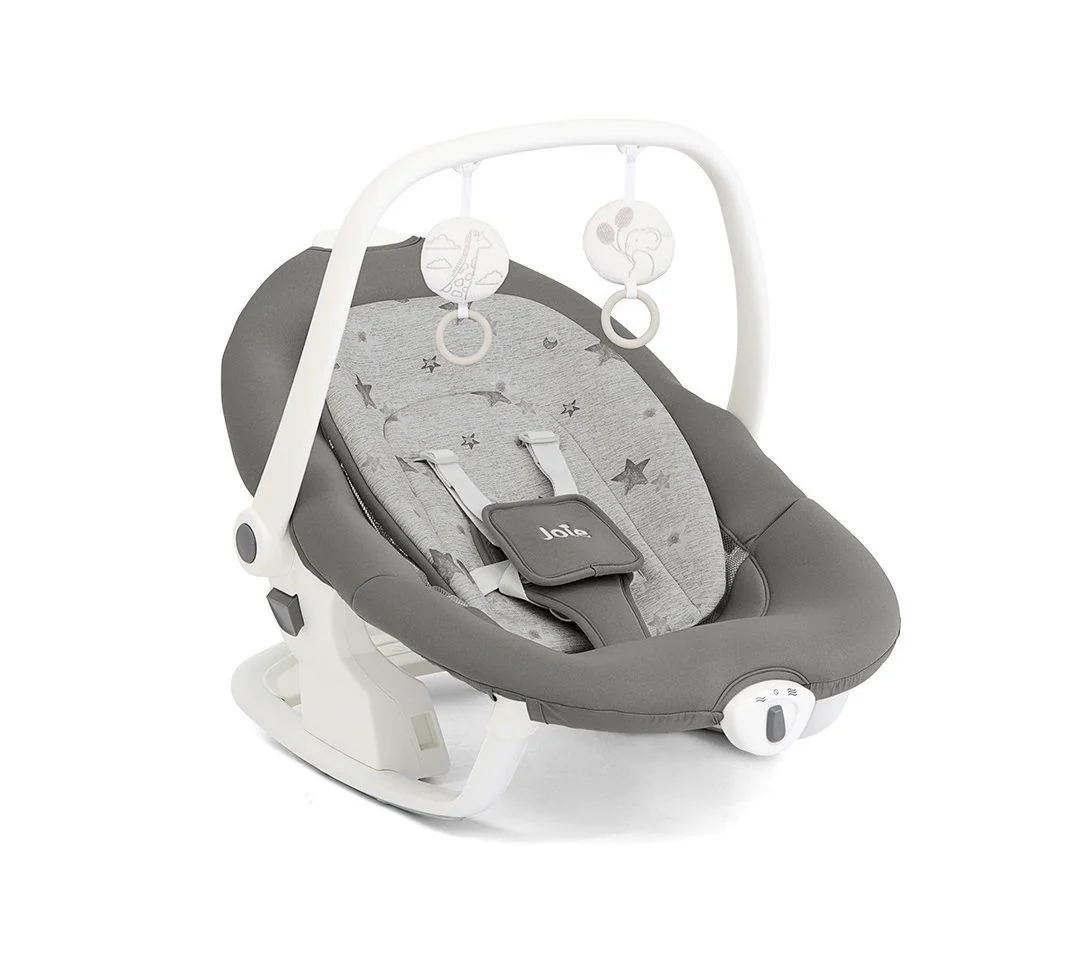 Joie Serina 2-IN-1 Baby Swing and Rocker Cosmo Grey W1306AFCSG000 at Zubaidas - Image 5