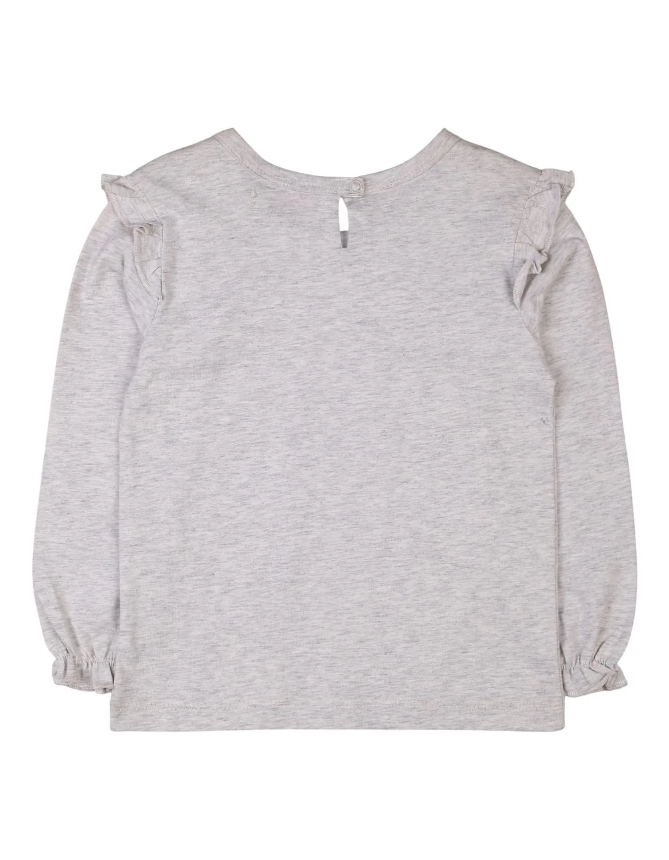 Kid Girls Winter Fancy T Shirts Bambies Sun and Fun Time Grey at Zubaidas - Image 3