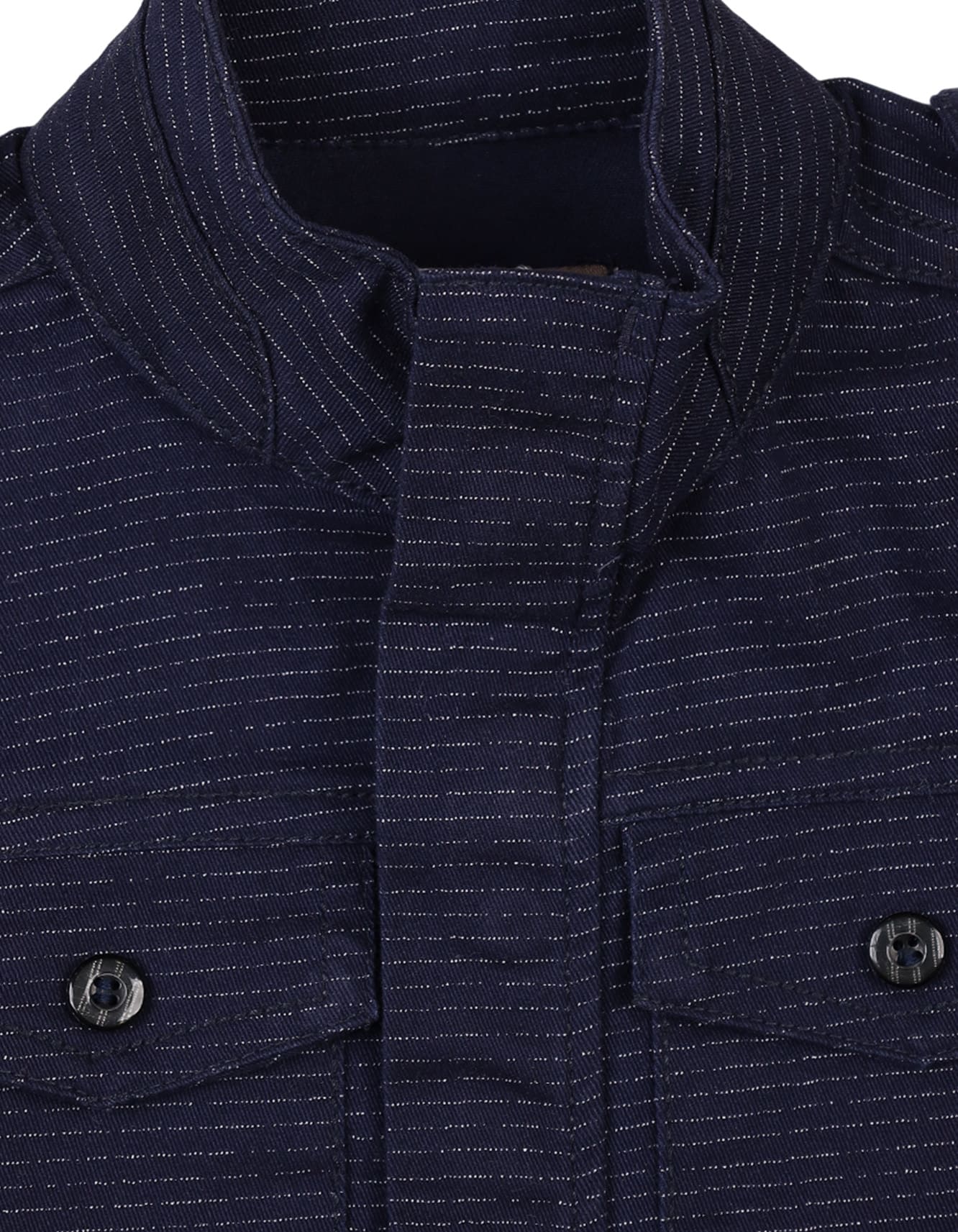 Children Winter Jackets Bambies Front Pocket Navy Blue at Zubaidas - Image 3