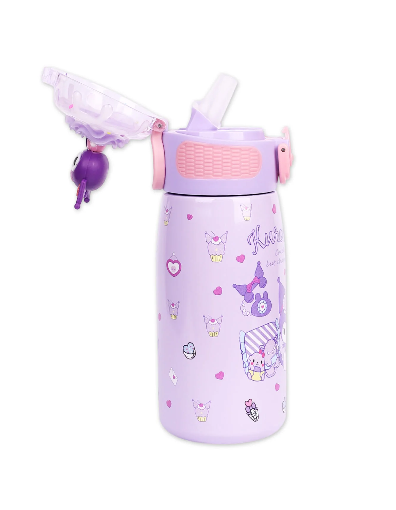 Water Bottle Kuromi Stainless Steel at Zubaidas Official™ Pakistan - Image 2