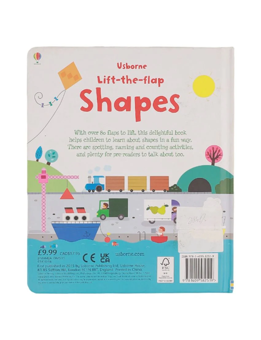 Zubaida's Book: Lift-the-flap Shapes - Image 3